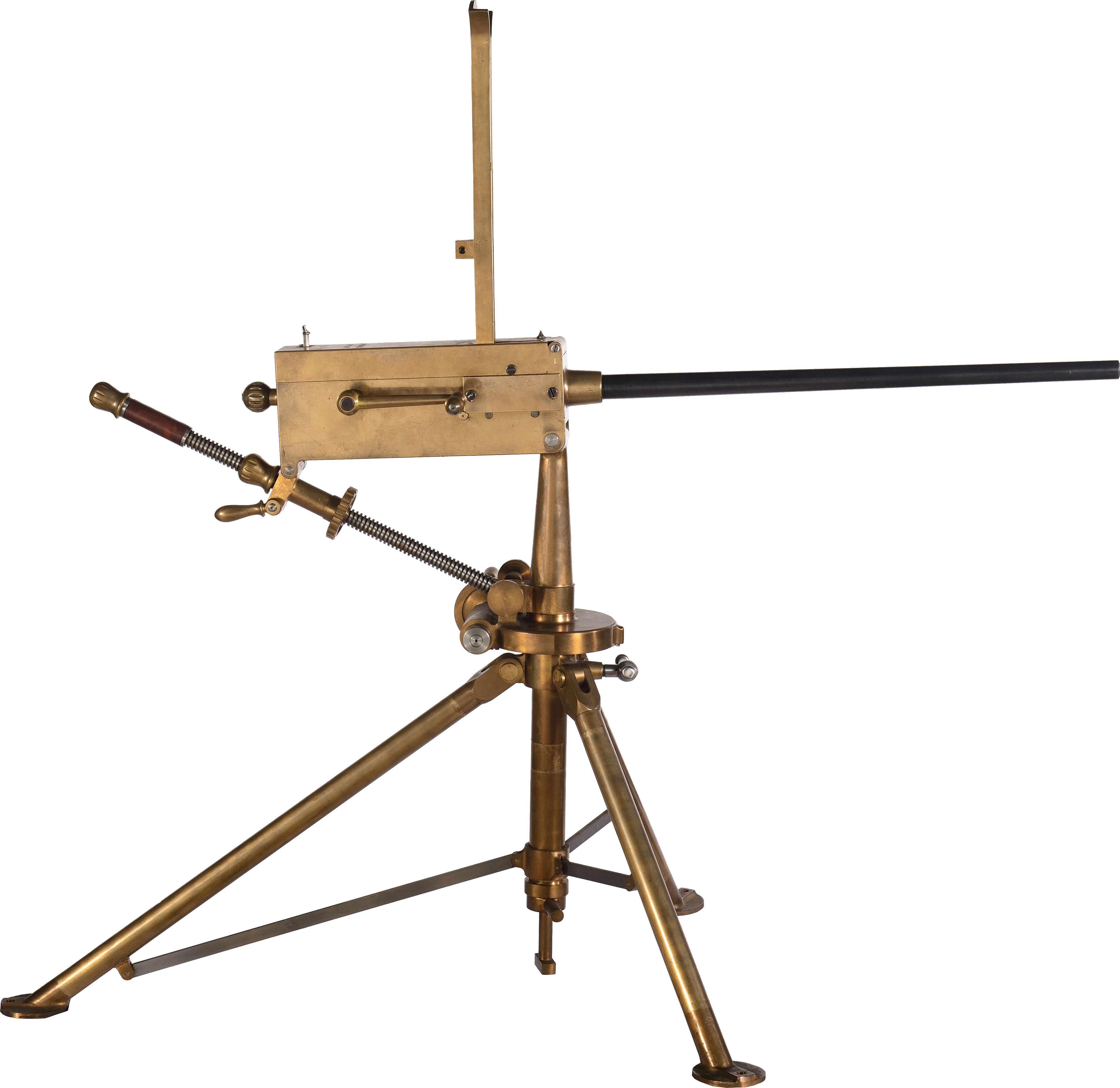 serial-number-1-single-barrel-gardner-gun-with-tripod-rock-island-auction