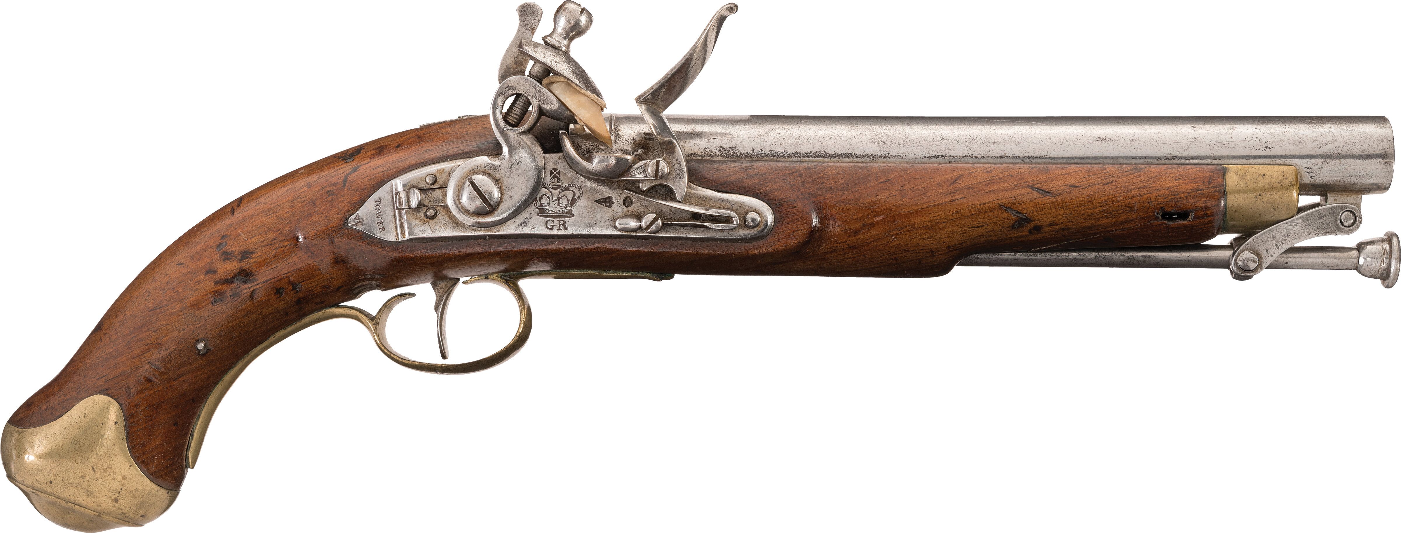 War of 1812 Era British New Land Pattern Flintlock Pistol | Rock Island ...