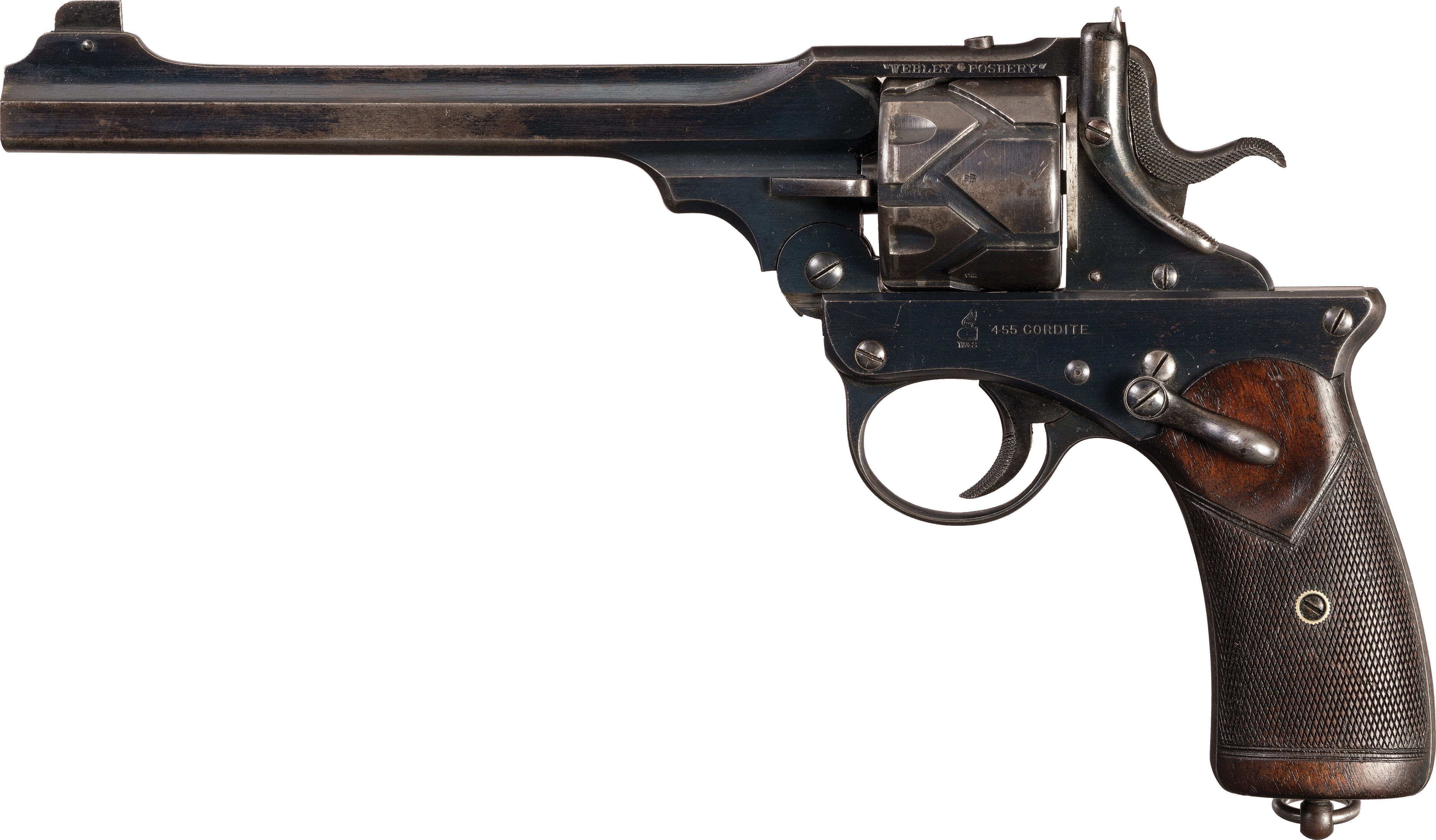 Webley-Fosbery Model 1903 Automatic Revolver | Rock Island Auction