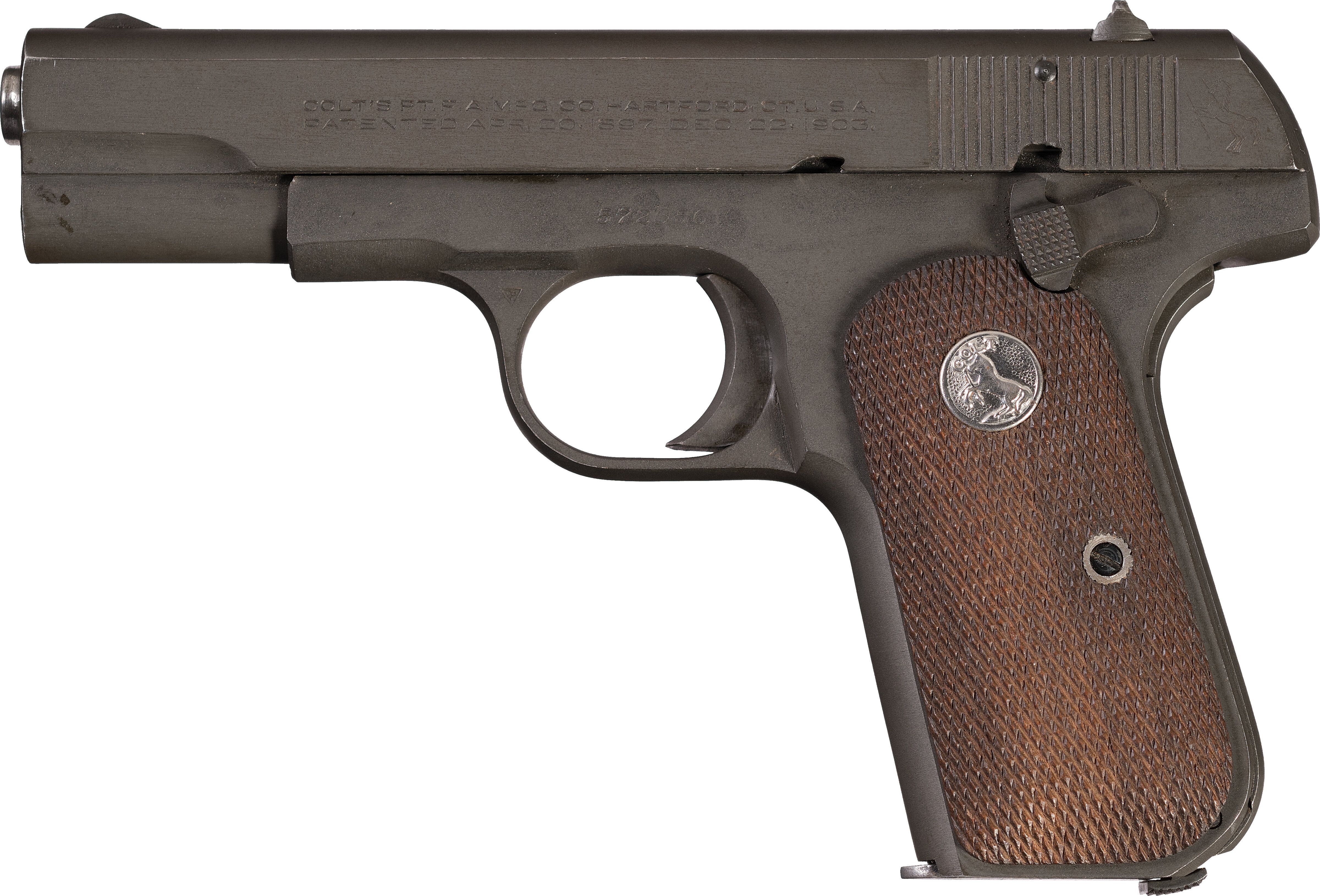 Army Intelligence Issued U.S. Property Colt .32 ACP Pistol | Rock