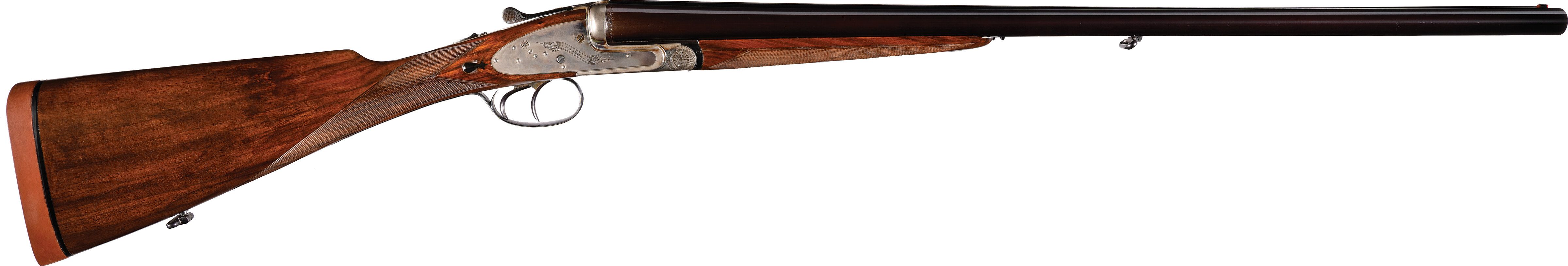 Engraved Vincenzo Bernardelli Sidelock Pigeon Shotgun | Rock Island Auction