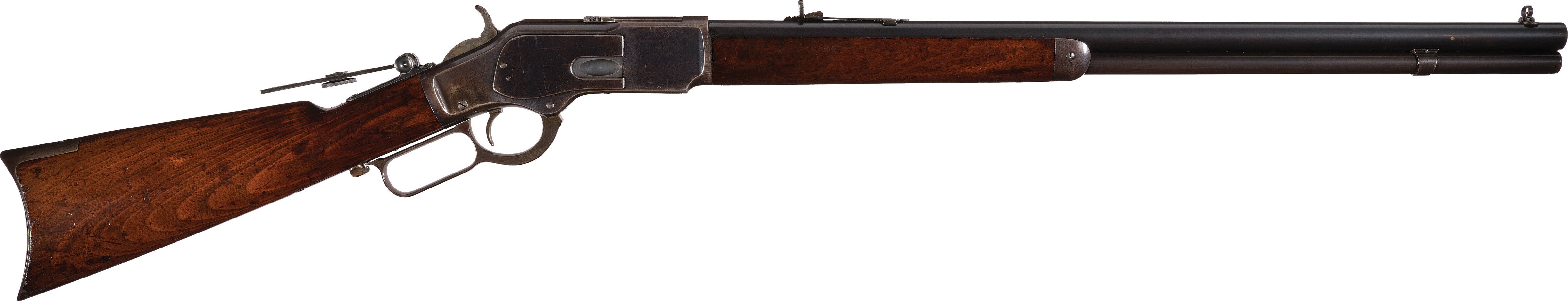 Antique Winchester Model 1873 Lever Action Rifle in .44 W.C.F. | Rock