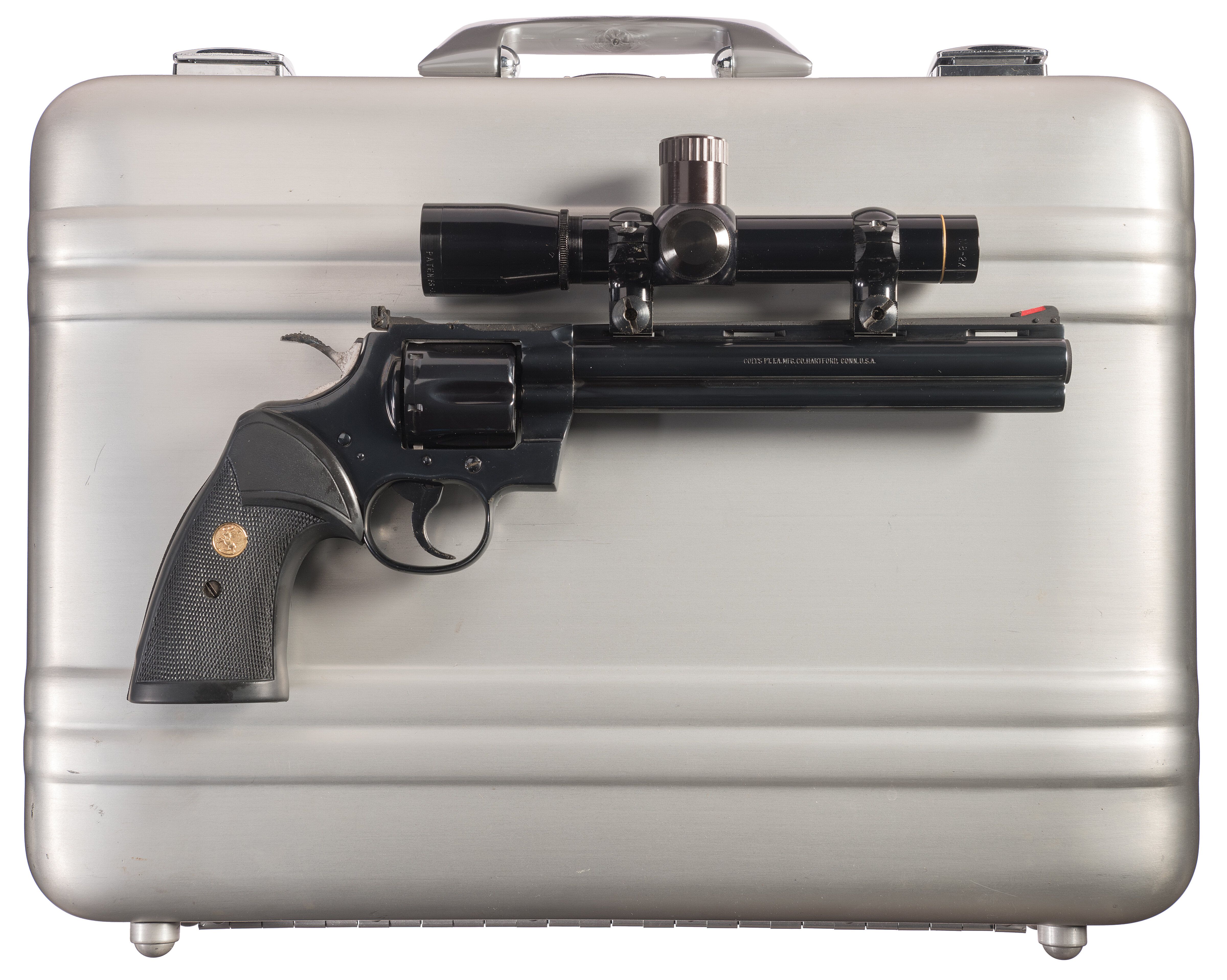 Inscribed Colt Python Hunter Revolver with Factory Letter | Rock Island ...