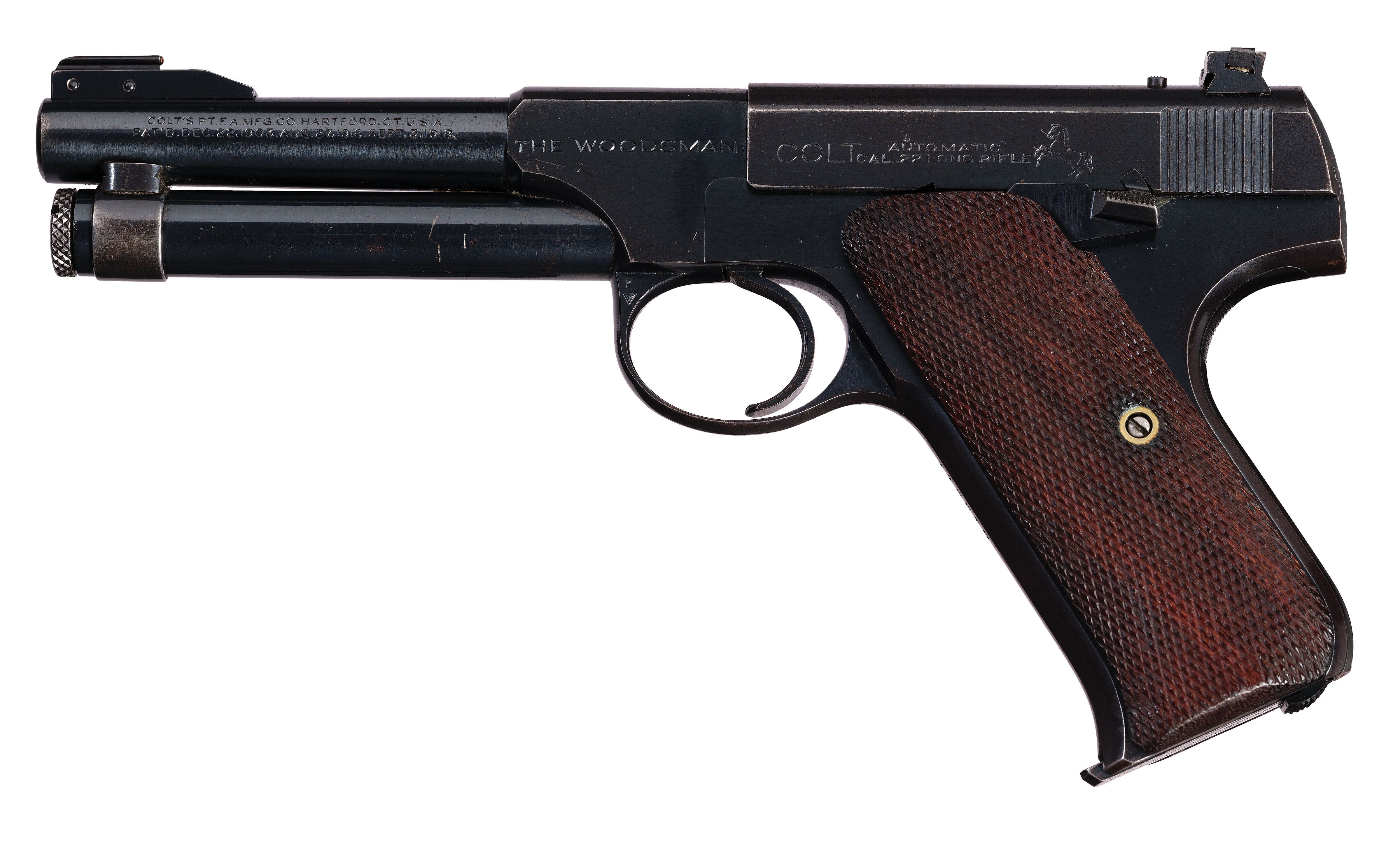 Pre-World War II Colt Woodsman Pistol with Factory Letter | Rock