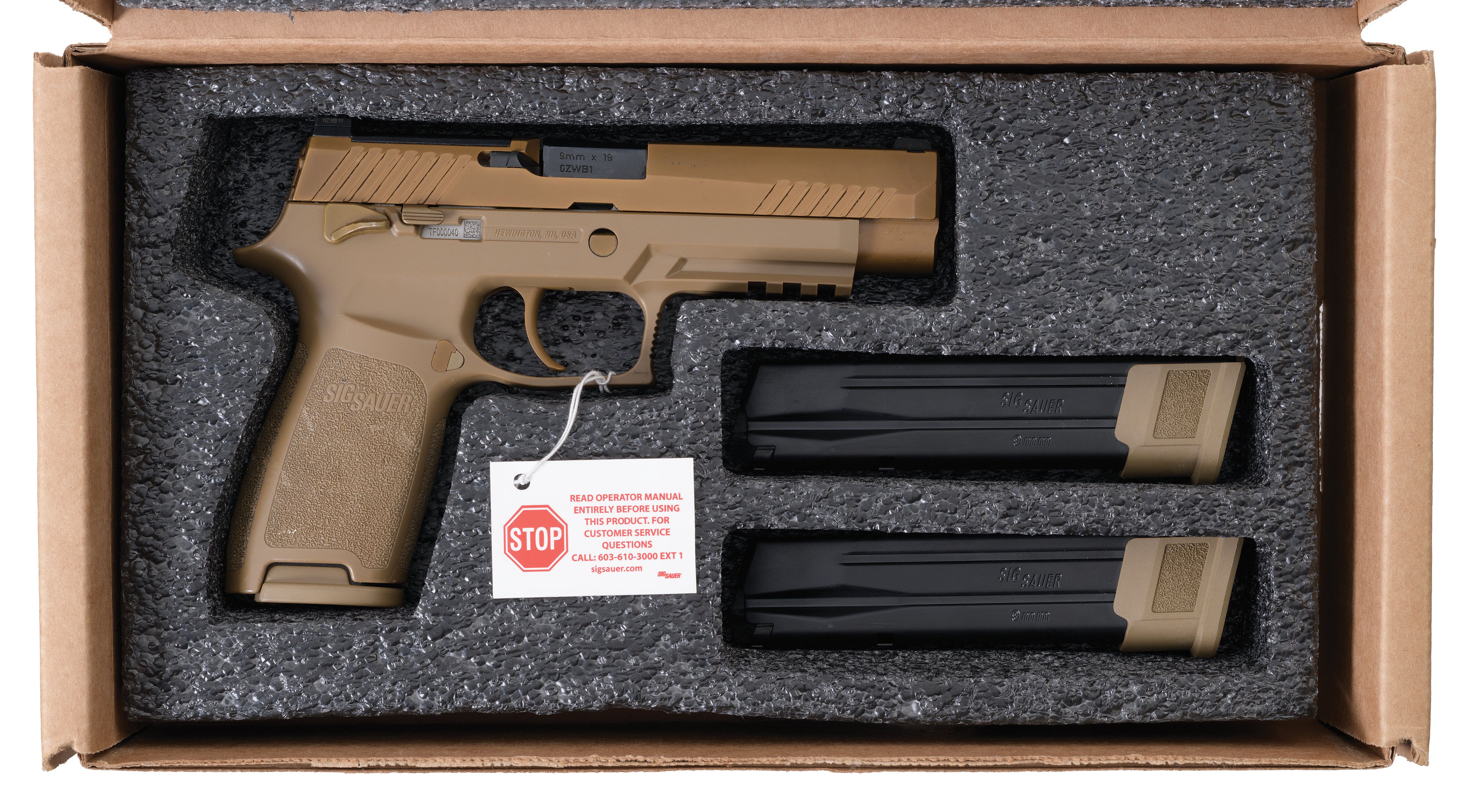 Early Production U.S. Army Issue SIG Sauer M17 Pistol with