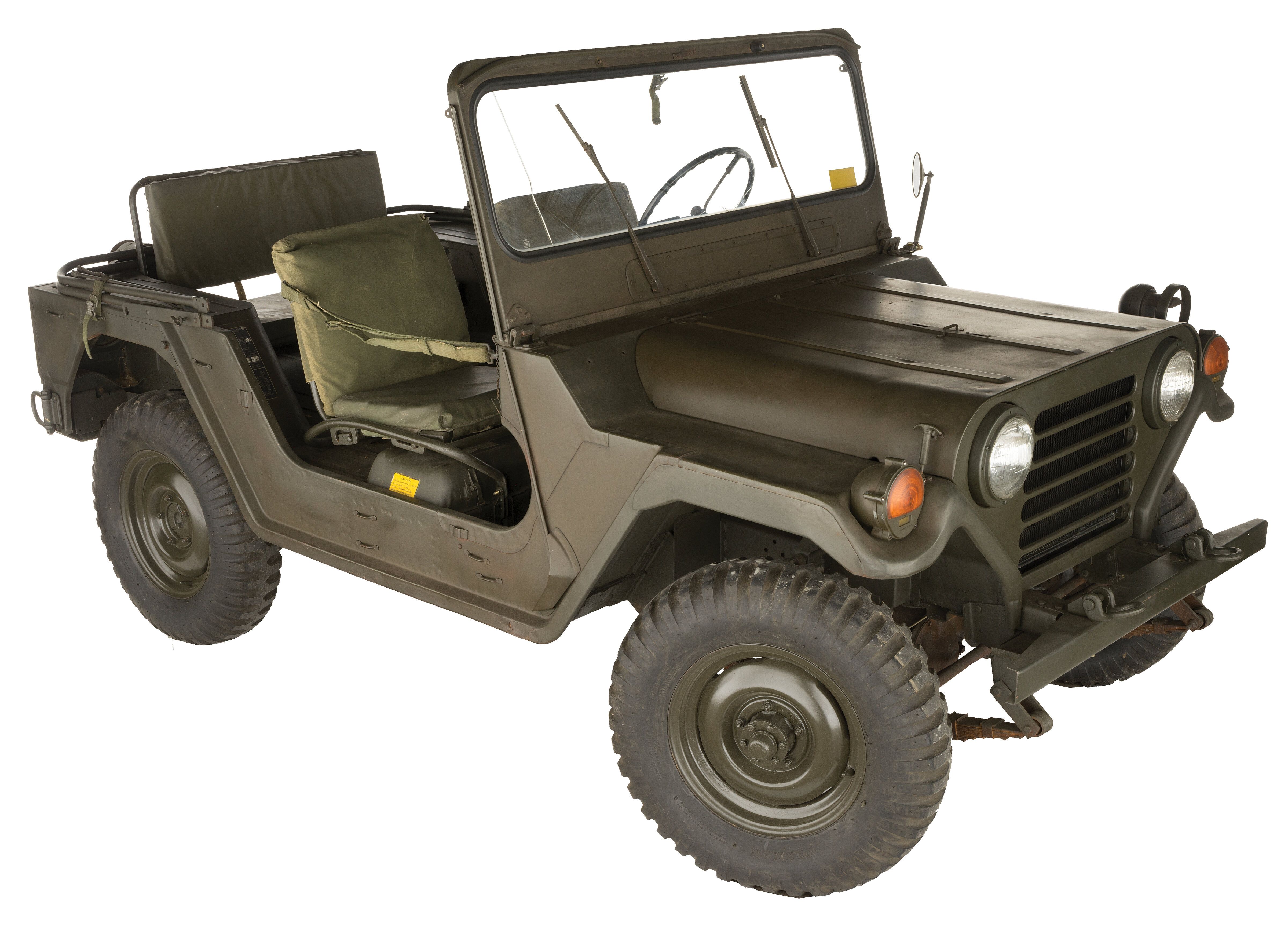 Unusual A.M. General U.S. M151A2 Mutt 1/4 Ton Jeep Utility Truck