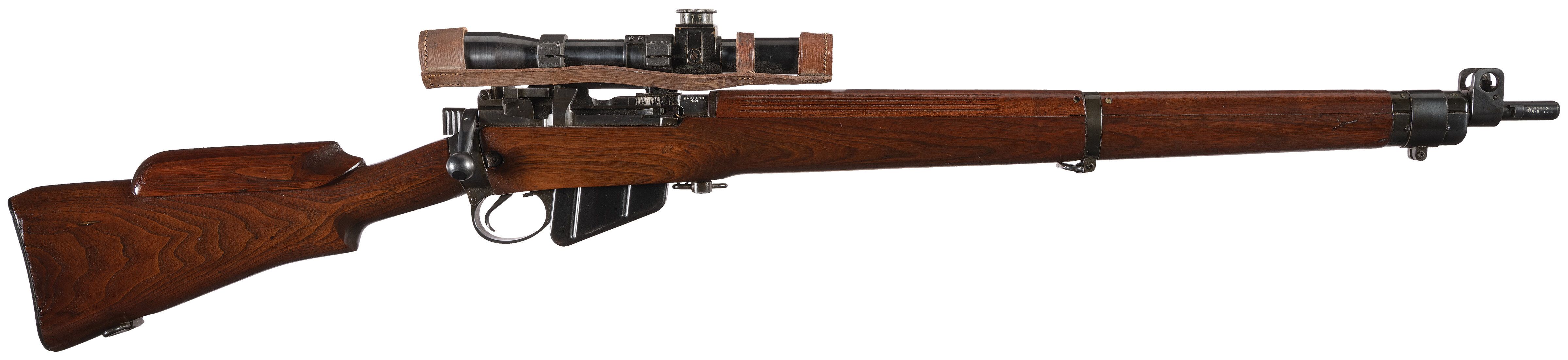 Canadian Long Branch No. 4 Mk I* Sniper Rifle with Sniper Rifle | Rock ...