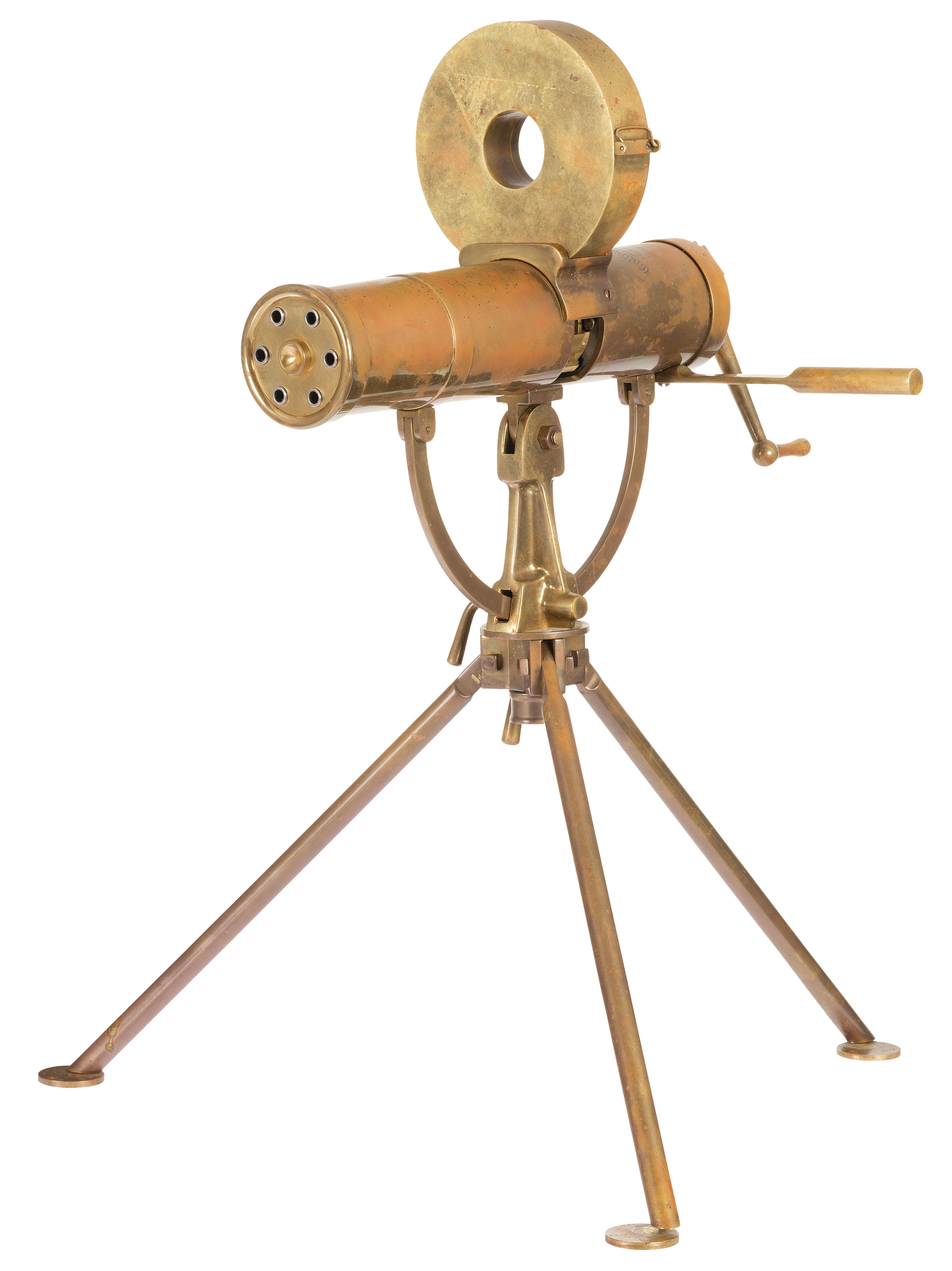 Karl Furr/Paul Kuhni Miniature Police Model 1893 Gatling Gun | Rock ...