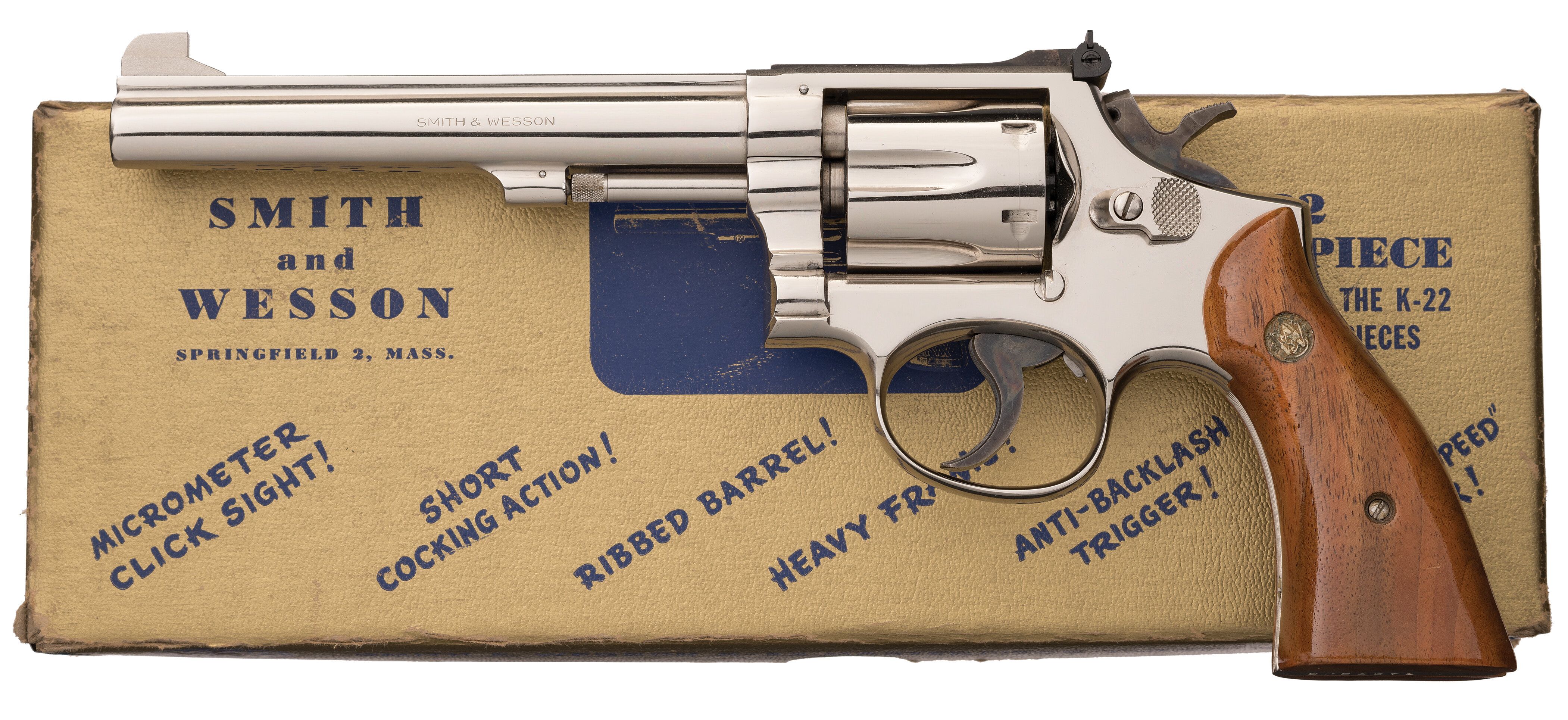 トイガン SMITH&WESSON Smith & Wesson Model 16-3 K-32 Masterpiece Revolver | Rock Island
