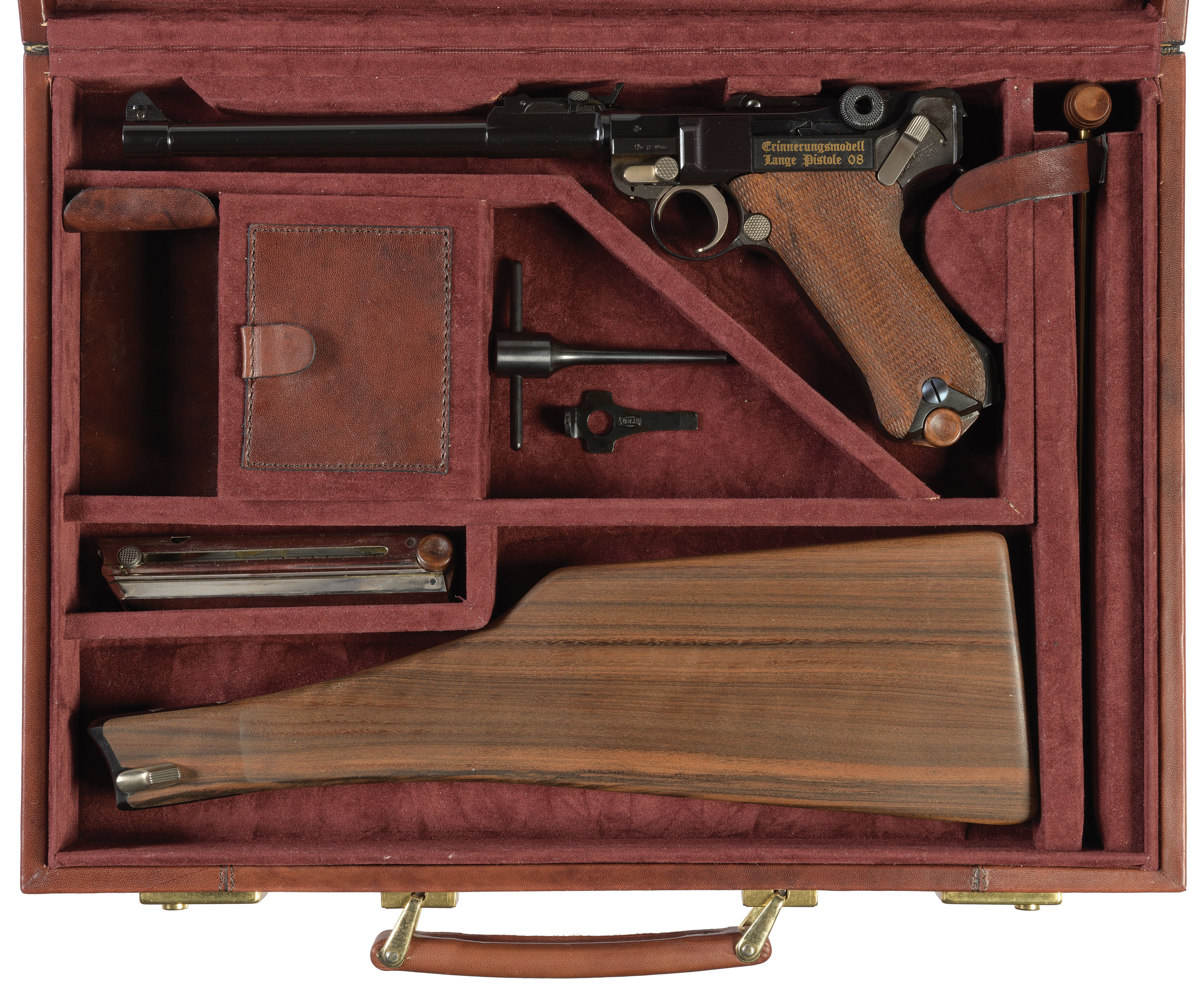 Mauser Artillery Luger Commemorative Parabellum Pistol with Case
