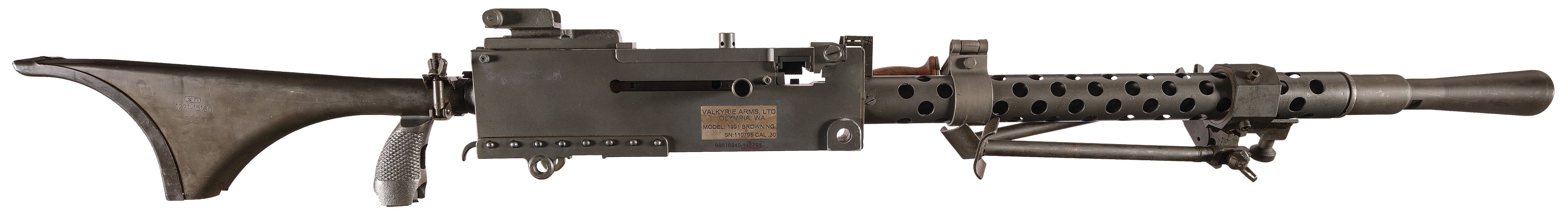 Valkyrie Arms U.S. M1919A6 Pattern Model 1991 Rifle with Crate | Rock ...