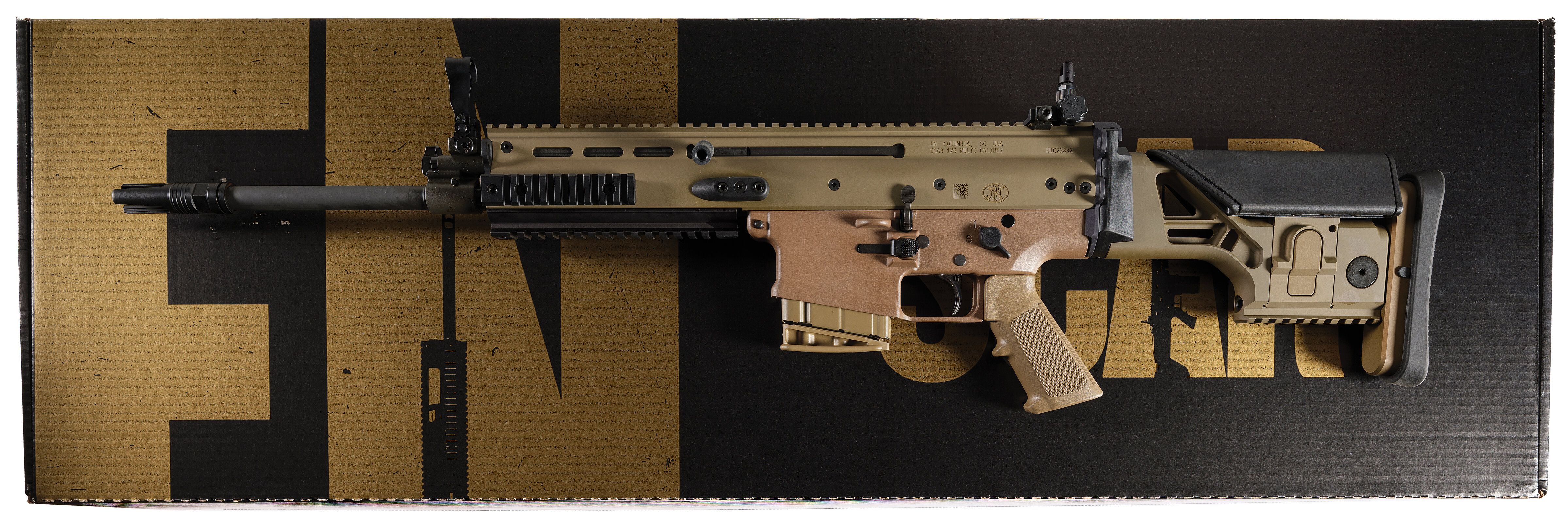 FN America SCAR 17S DMR Rifle in 6.5 mm Creedmoor with Box | Rock ...