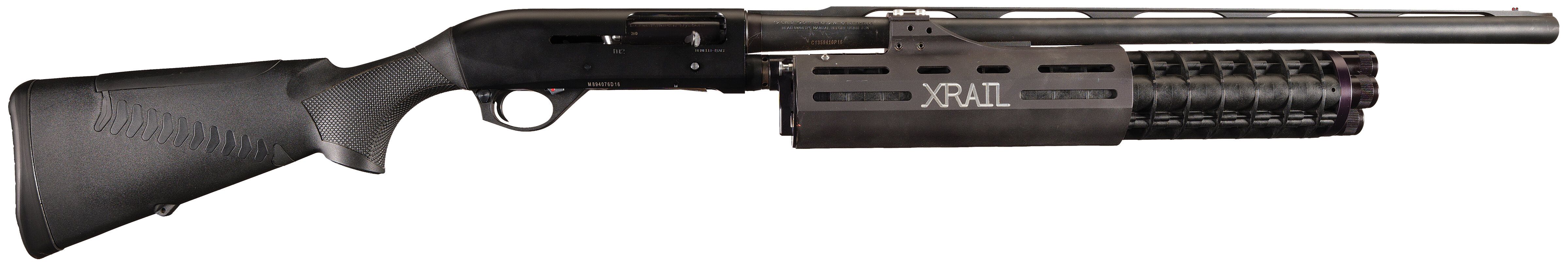 Benelli M2 Semi-Automatic Shotgun with RCI XRAIL System and Case | Rock ...