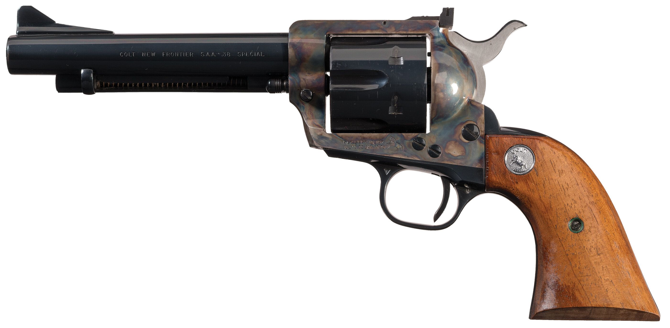 Colt 2nd Gen New Frontier Single Action Army in .38 Special