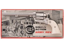 Colt 3rd Generation Single Action Army with Carved Grips and Box