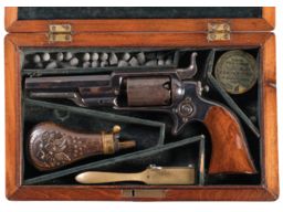 Colt Model 1855 "Root" Pocket Percussion Revolver with Case