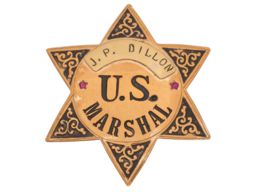 U.S. Marshal Badge Presented to J.P. Dillon