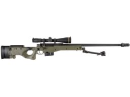 Accuracy International Super Magnum Rifle with Leupold Scope