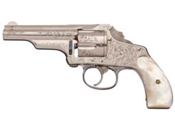 Inscribed Engraved Merwin, Hulbert & Co. Medium Frame Revolver