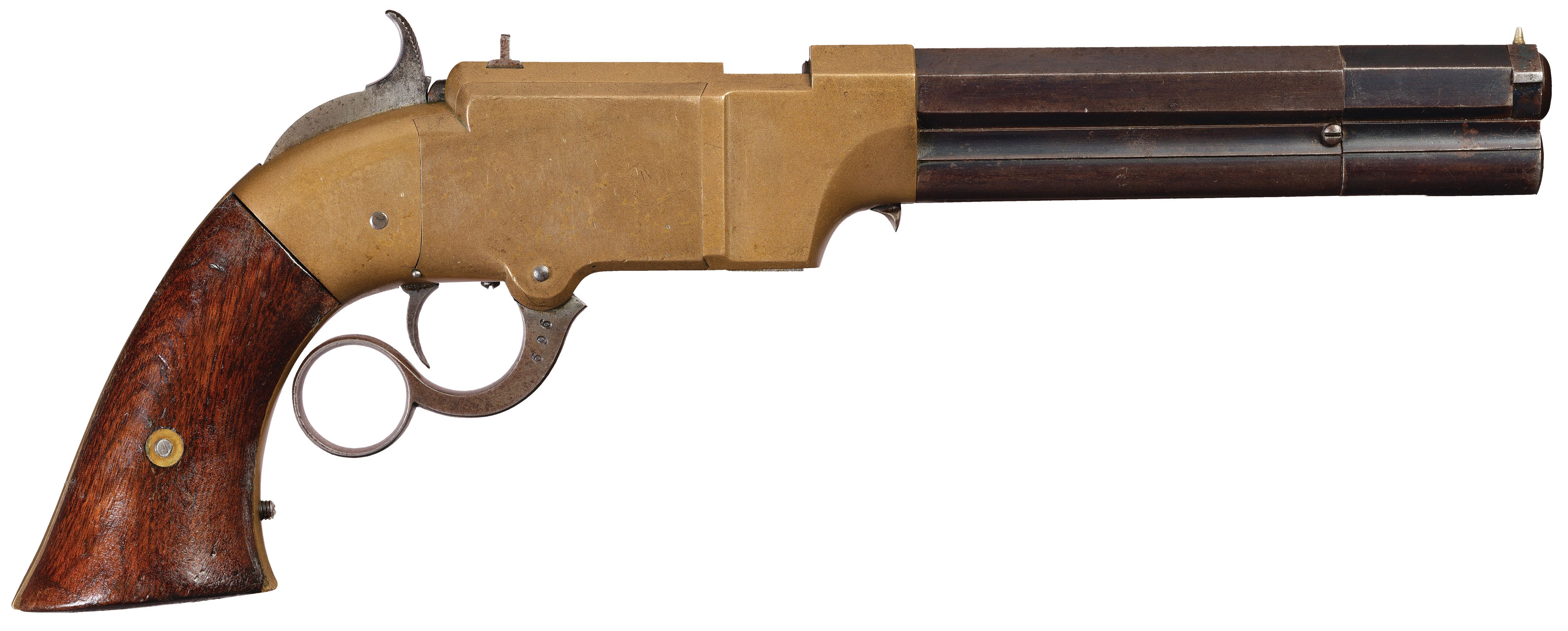 Volcanic Repeating Arms Co. Lever Action Navy Pistol | Rock Island Auction