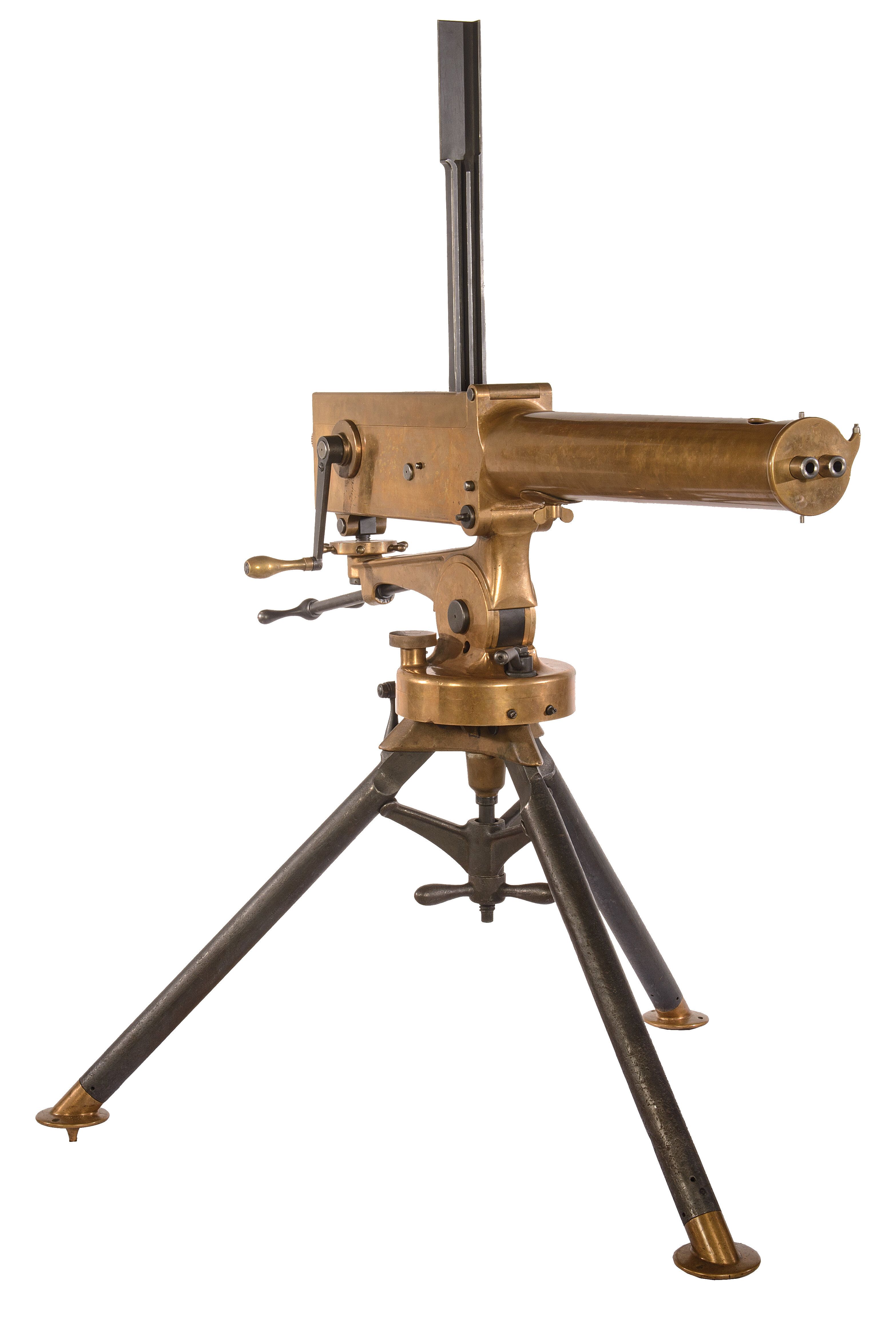 2-Barrel Gardner Gun with Original Tripod | Rock Island Auction