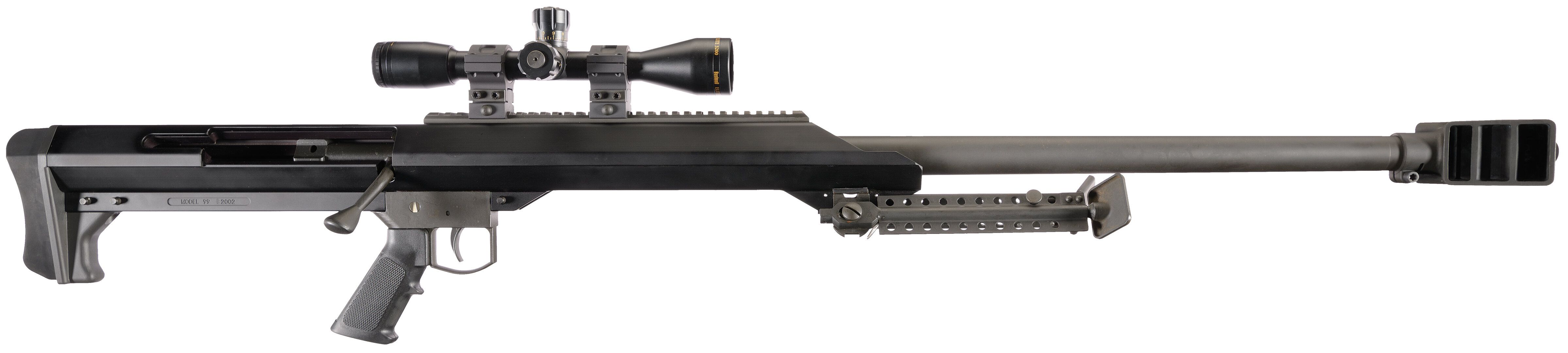 Barrett Firearms M99 Rifle in .50 BMG with Scope and Case | Rock Island ...