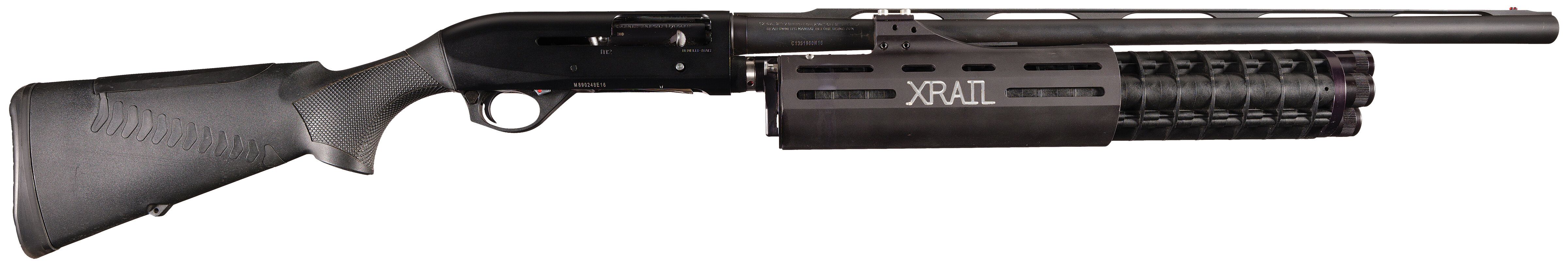 Benelli Model M2 Semi-Automatic Shotgun with RCI XRAIL System | Rock ...