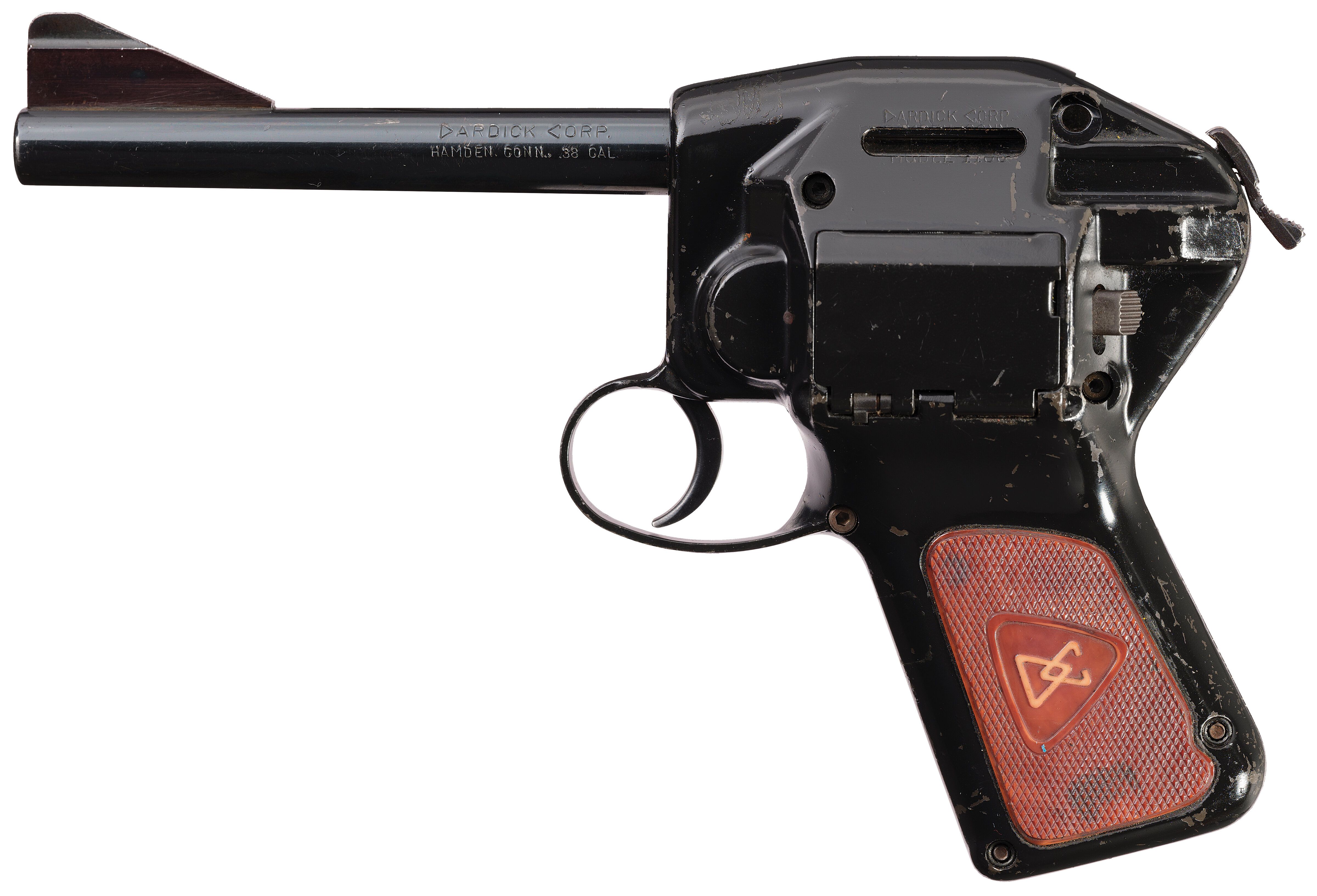 Dardick Model 1100 Auto-Loading Revolver with Trounds | Rock Island Auction