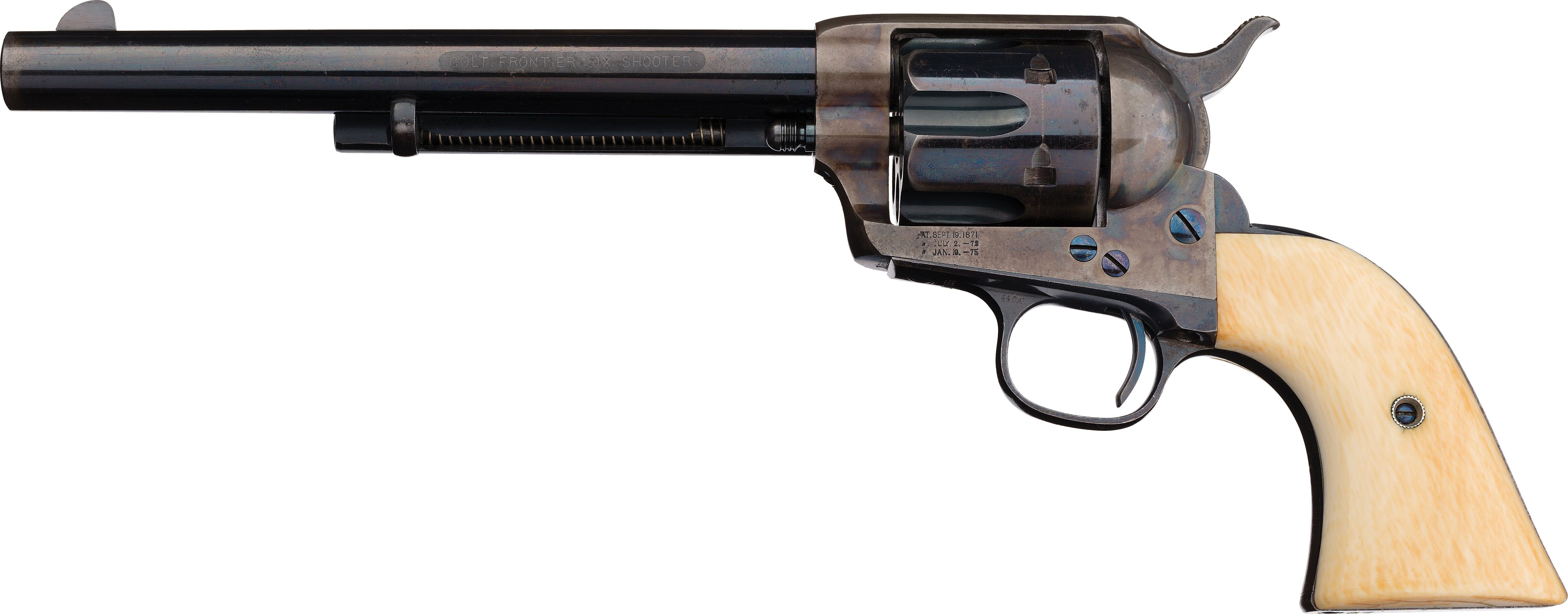 コルトシングル Colt Frontier Six Shooter Single Action Army Revolver | Rock