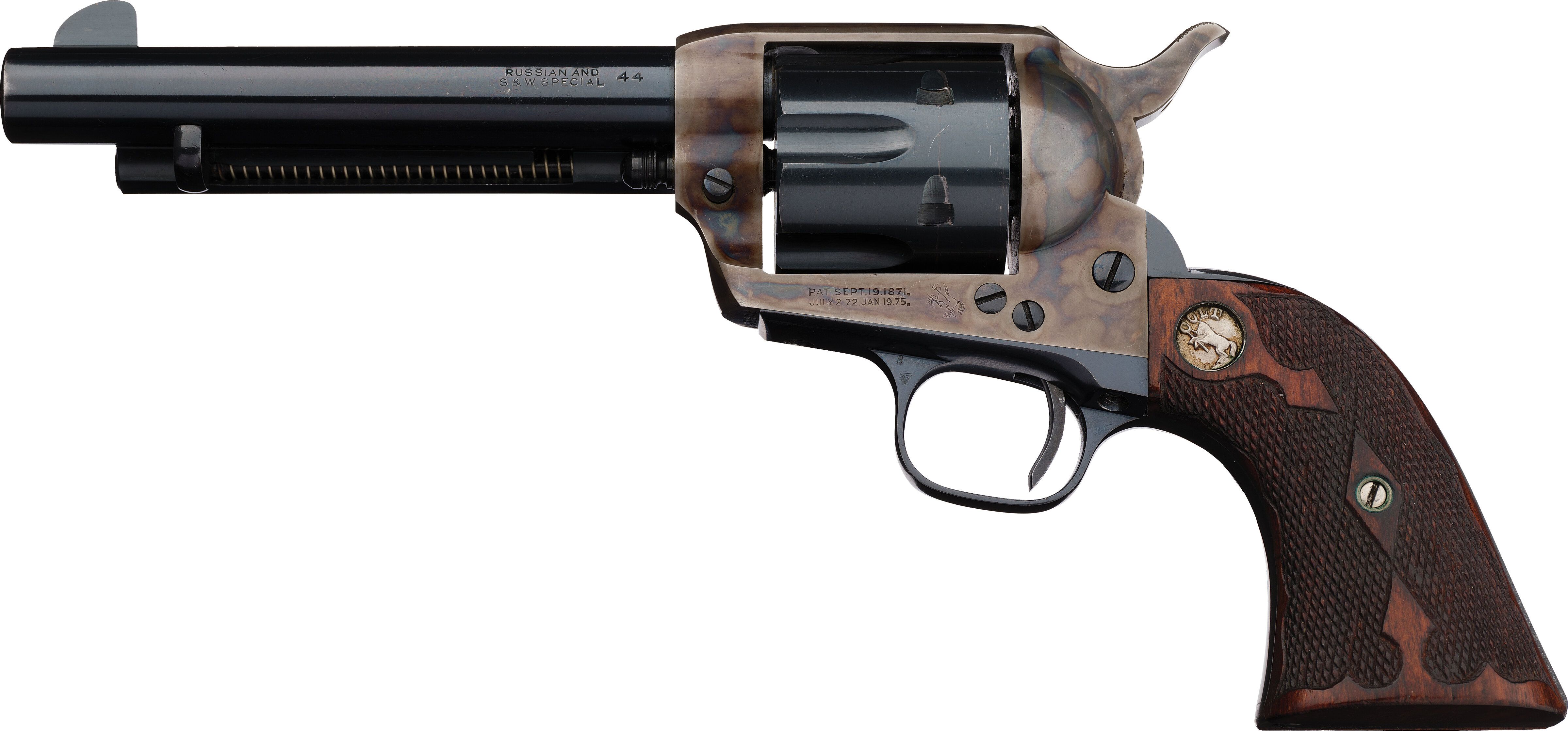 Dual Caliber Colt Russian/44 S&W Special Single Action Army | Rock ...