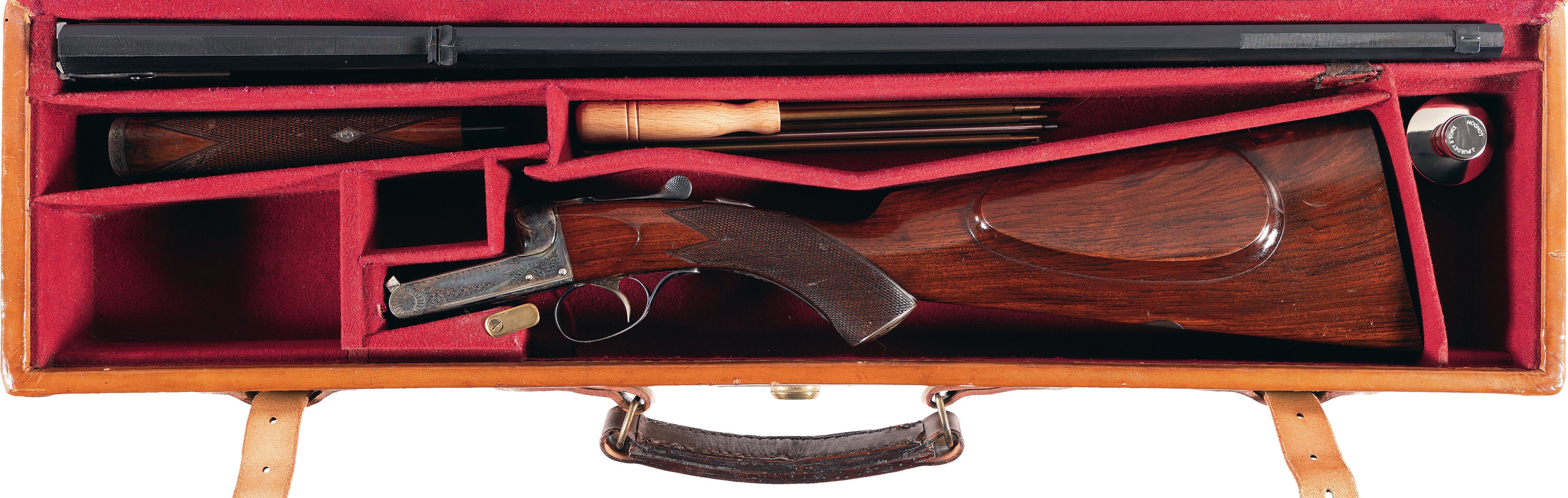 Factory Engraved J. Purdey & Sons Single Shot Rook Rifle | Rock Island ...