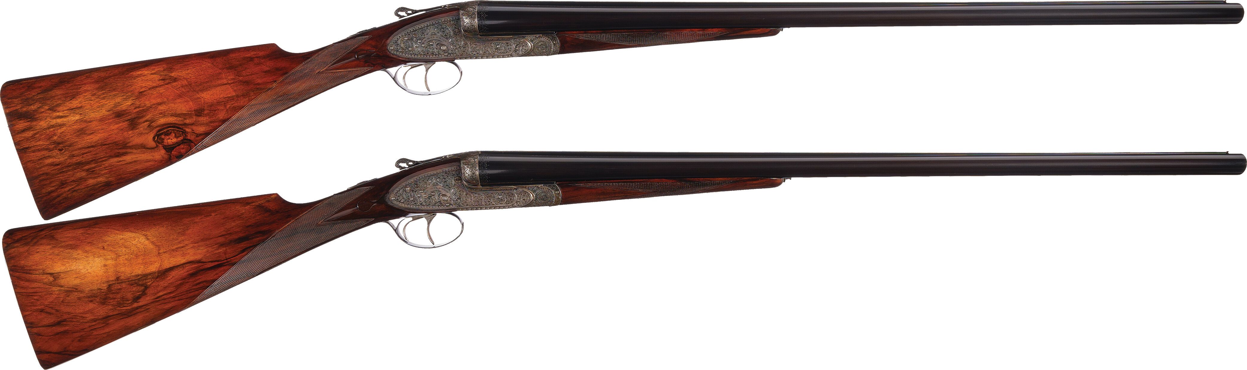 Pair of Fabio Zanotti Shotguns for Franklin Delano Roosevelt Jr