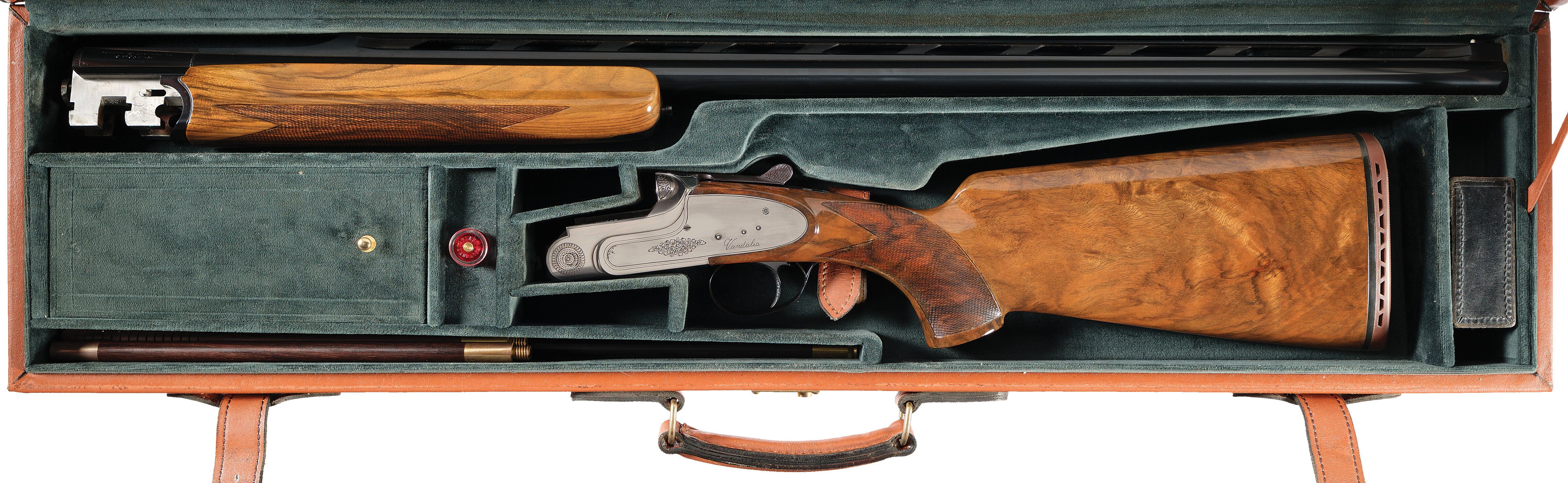 希少 TAKEI 武井製作所 暗号機 計算機 昭和レトロ インダストリアル 骨董 Factory Engraved Beretta Vandalia Special Trap Shotgun | Rock
