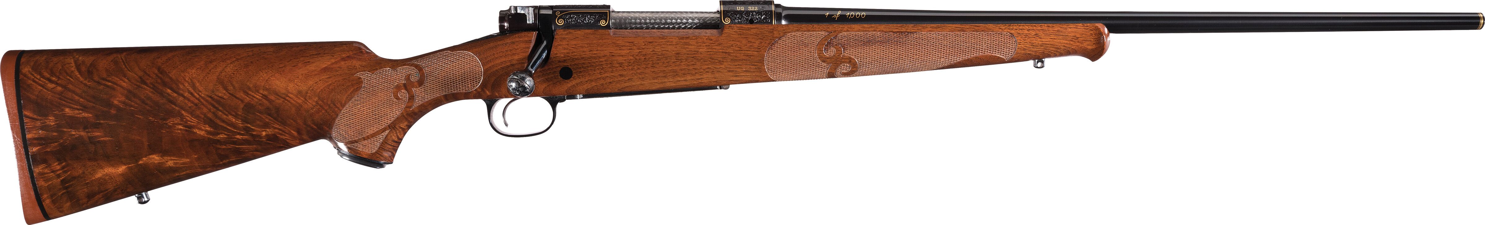Winchester Model 70 Ultra Grade 1 of 1000 Featherweight Rifle Rock