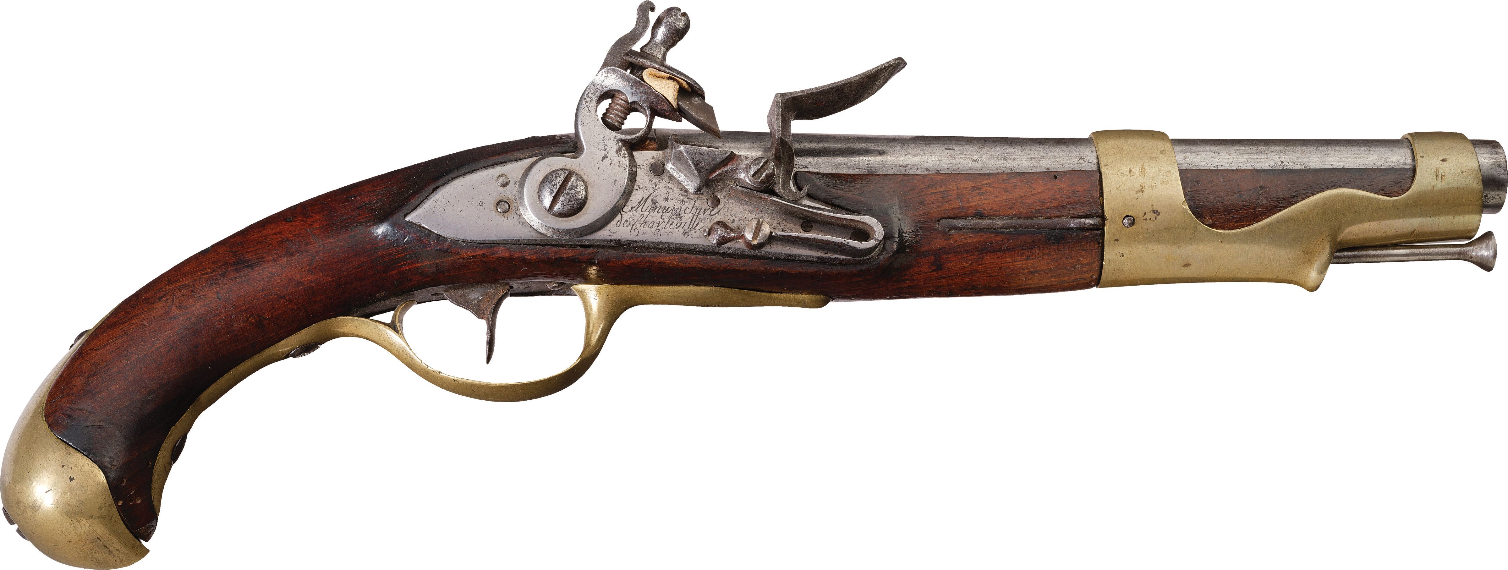 Revolutionary War Era French Charleville Model 1763 Pistol | Rock