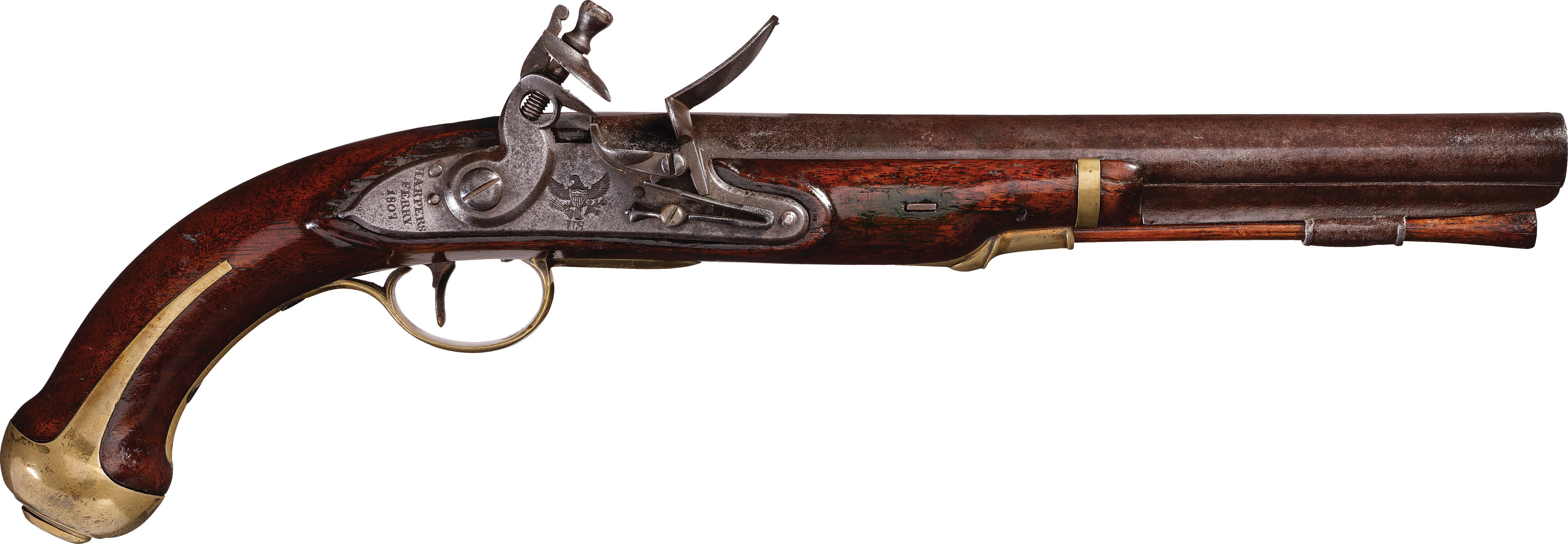 U.S. Harpers Ferry Model 1805 Flintlock Pistol | Rock Island Auction