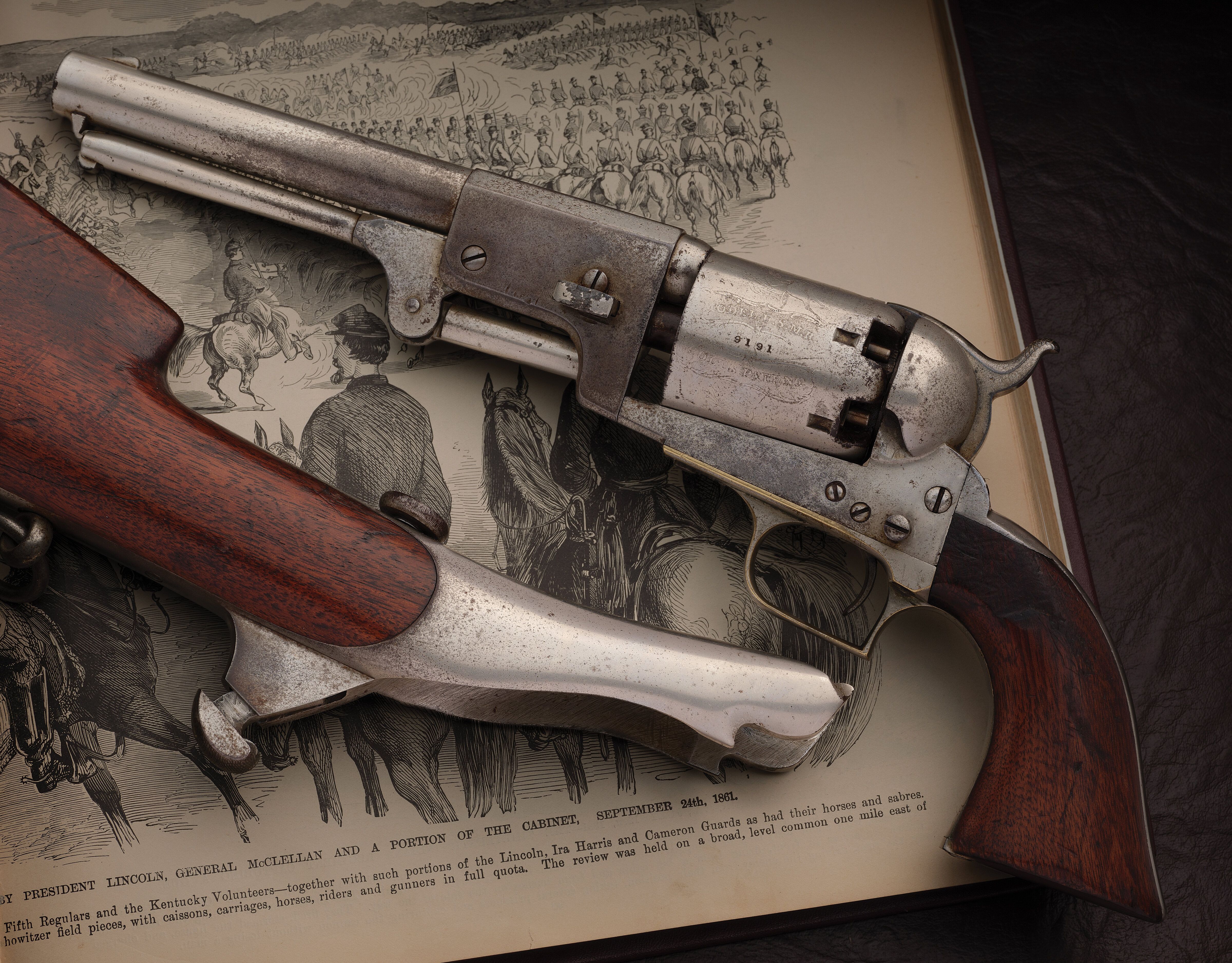 Colt Second Model Dragoon Percussion Revolver | Rock Island Auction