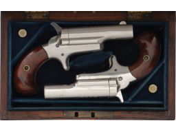 Colt London Agency Cased Pair of Colt Third Model Derringers