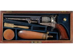 Cased Colt London Model 1851 Navy Percussion Revolver