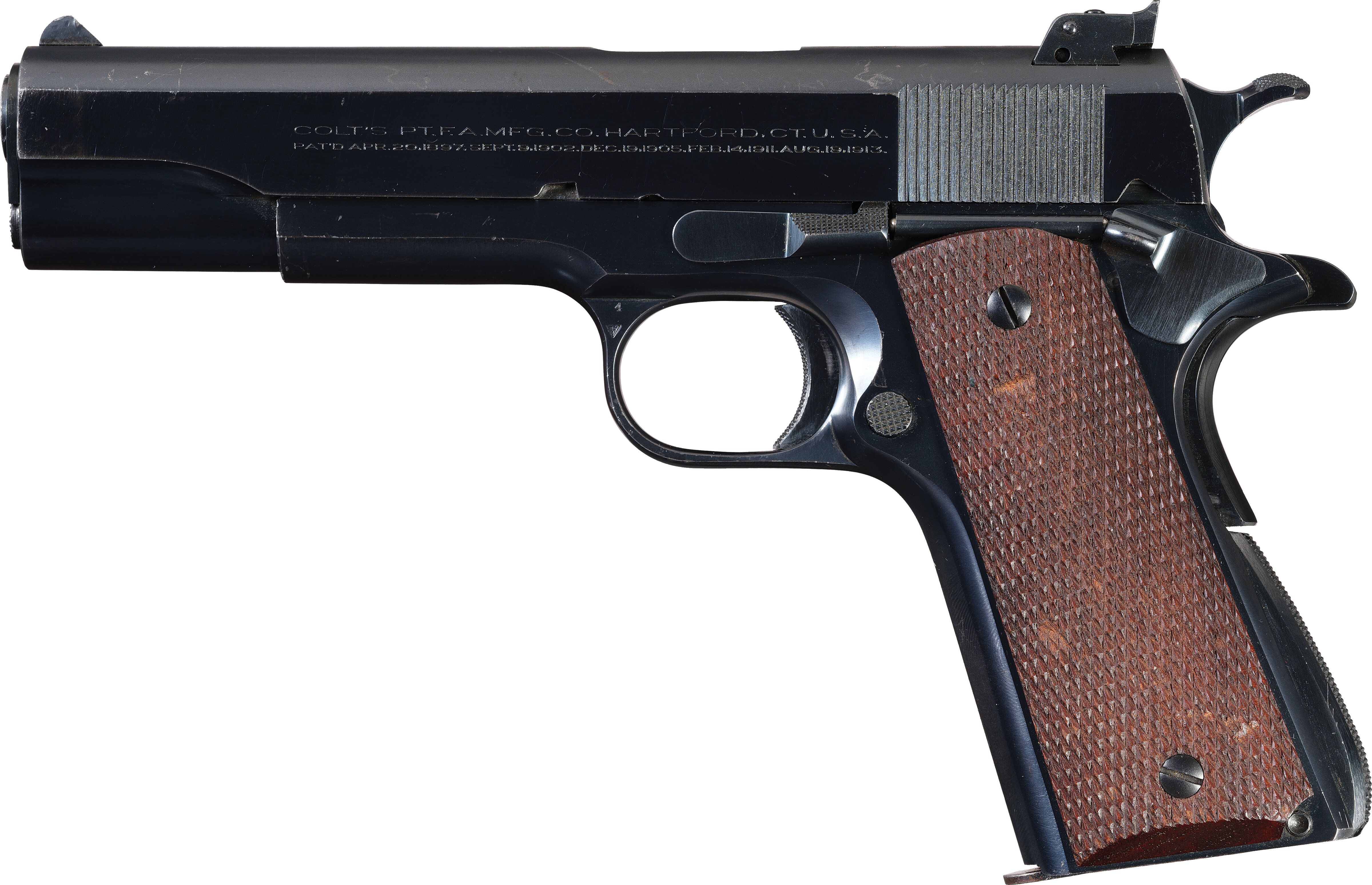 Pre-War/Post-War Colt Government Model National Match Pistol | Rock ...