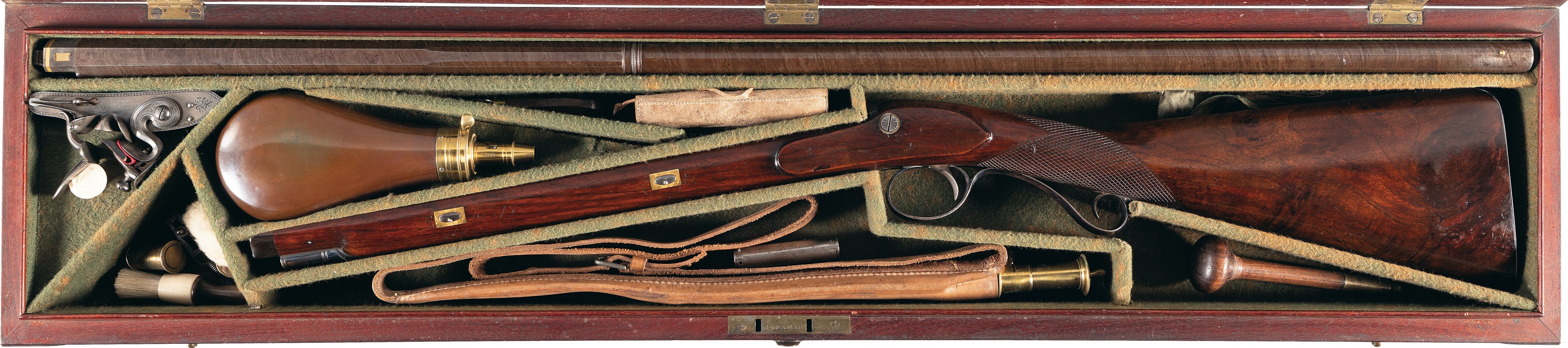 Joseph Manton Single Barrel 16-Bore Flintlock Sporting | Rock Island ...