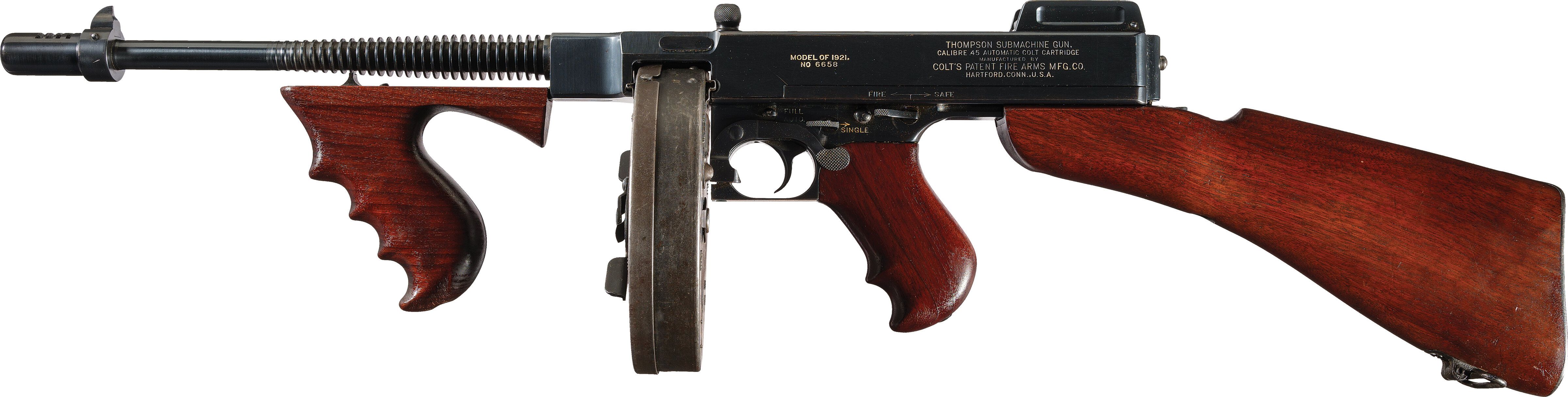 Colt Thompson 1921 SMG, Class III/NFA C&R Fully Transferable