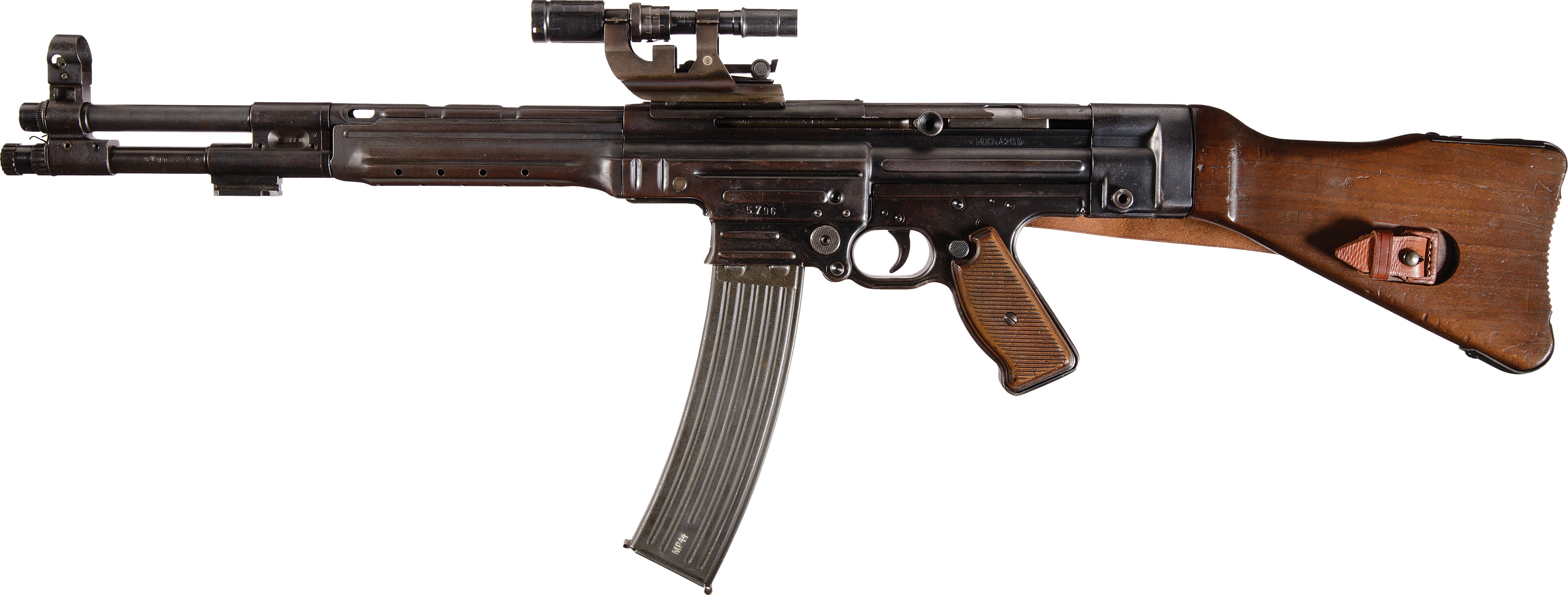 Extremely Rare World War II German C.G. Haenel MKb 42(H) Machine Carbine with Sheet Metal Sniper Scope Mount and ZF41/1 Sniper Scope, Class III/NFA Fully Transferable Machine GunThis rifle is probably the rarest and most desirable of all the World...