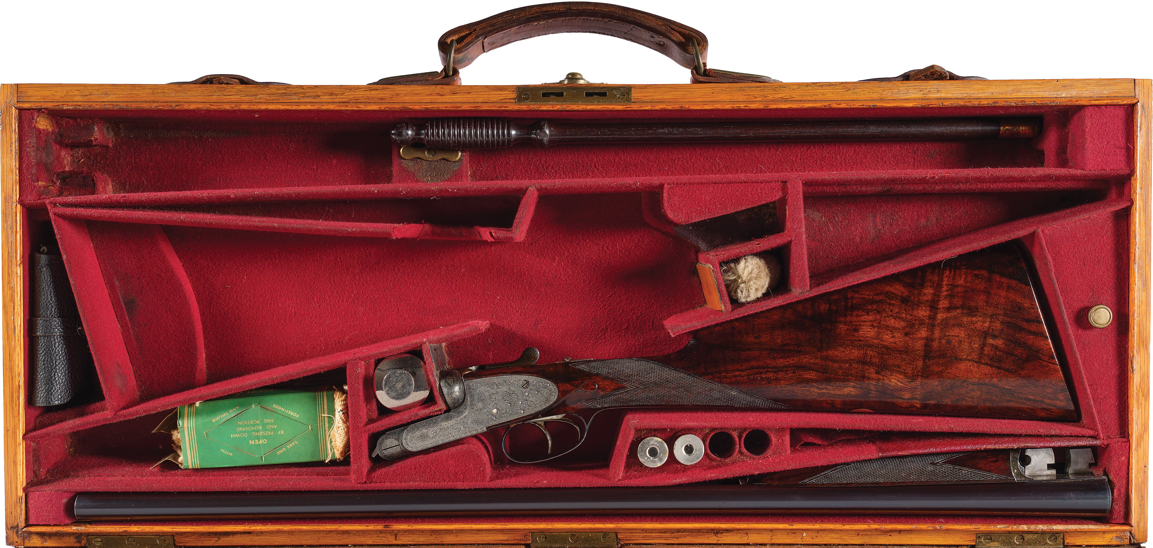 Engraved Boss & Co. Assisted-Opening Sidelock Shotgun | Rock Island Auction
