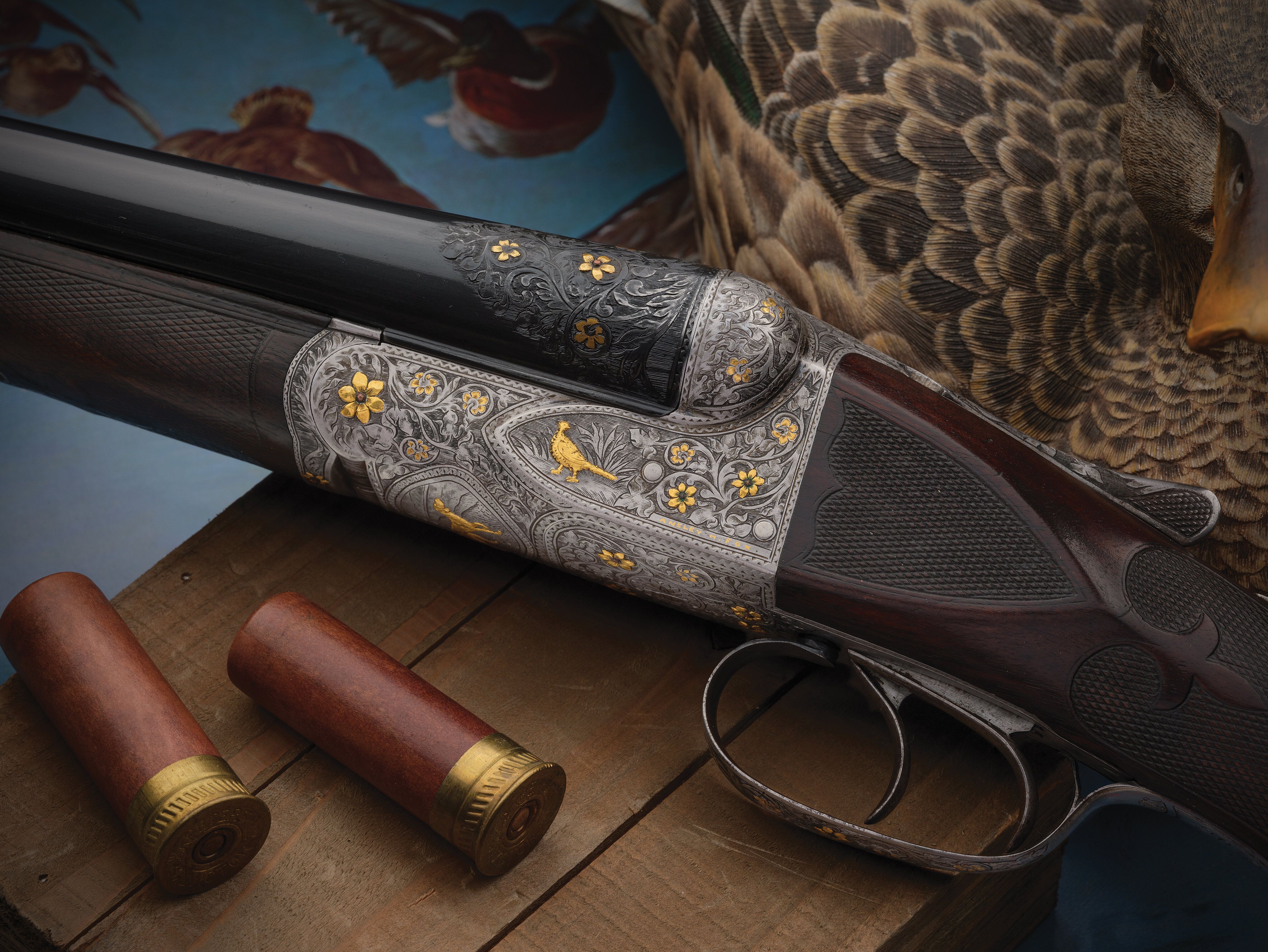 William Gough Marked A.H. Fox Grade AE Special Shotgun | Rock