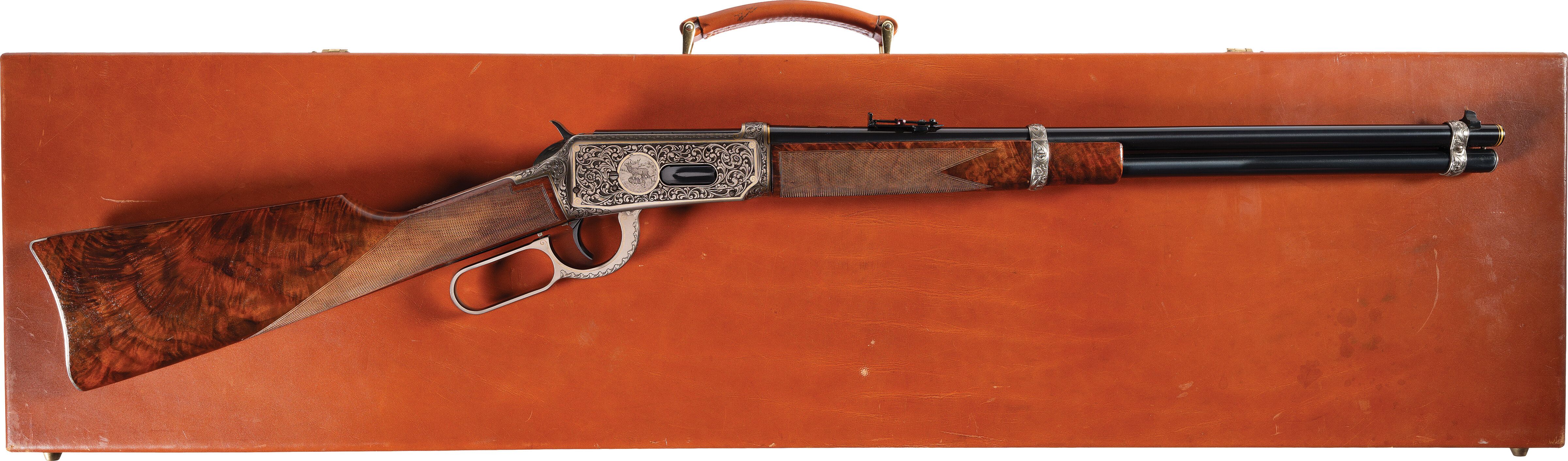 Engraved/Inlaid Winchester 1 of 1000 European Model 94 Carbine | Rock ...