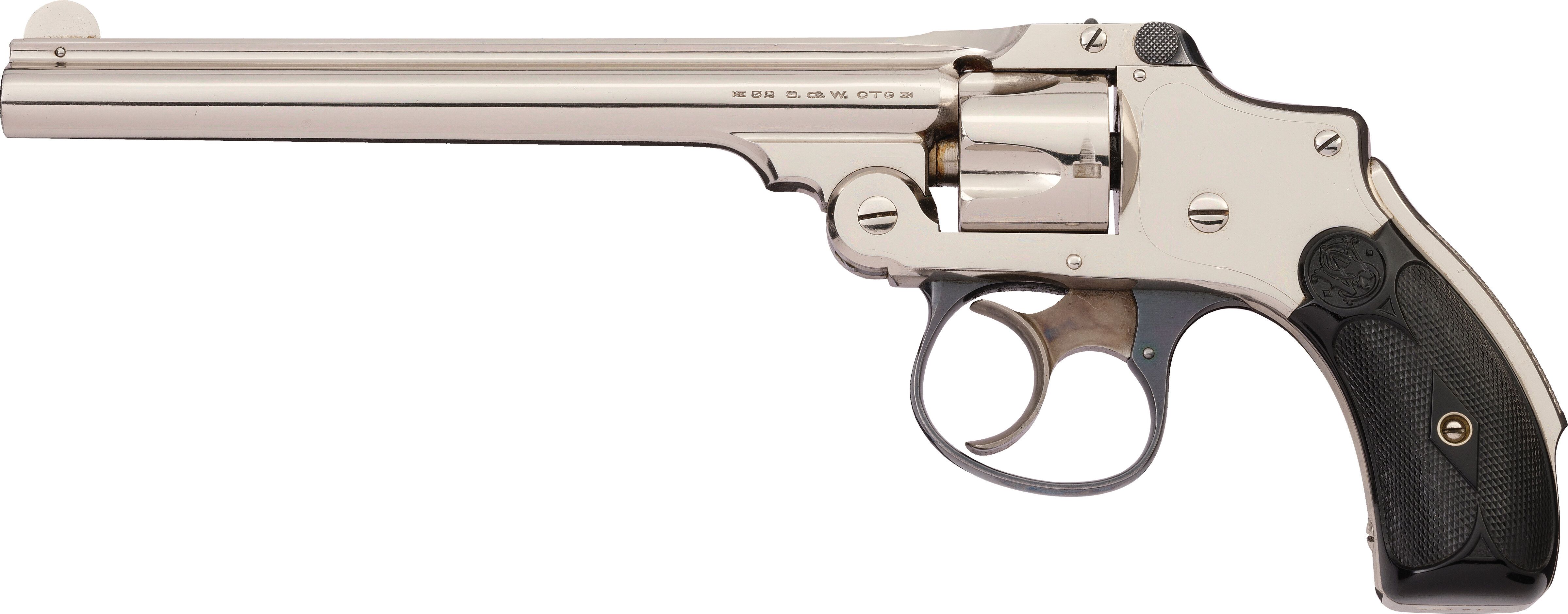 6-Inch Barrel Smith & Wesson .32 Safety Hammerless Revolver | Rock