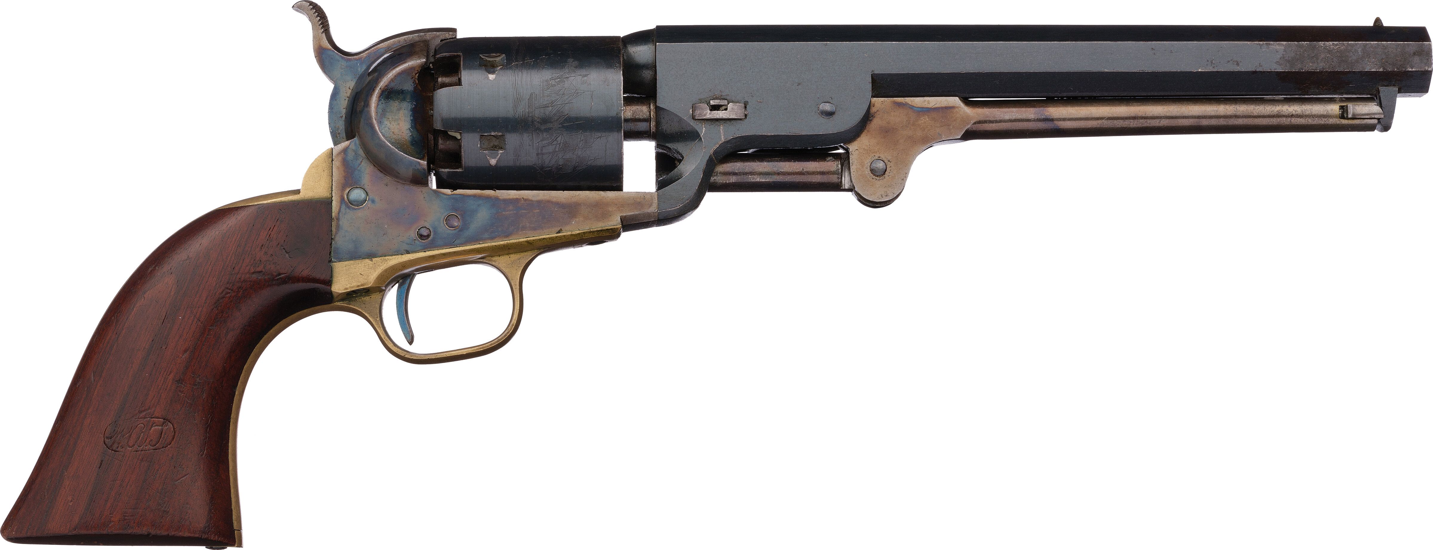 美品✨Colt Navy 1851 モデルガン オクタゴンバレル 51ネイビー Pre-Civil War U.S. Army Contract Colt Model 1851 Navy Revolver