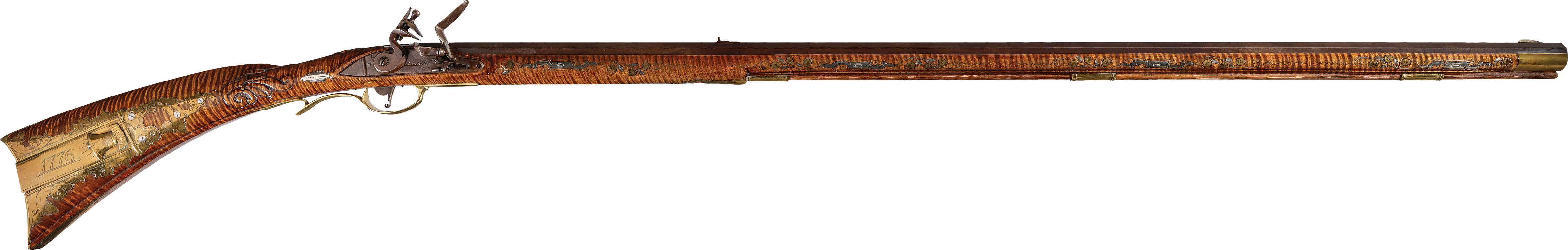 William Buchele Contemporary Flintlock American Long Rifle | Rock ...