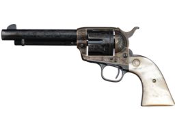 Factory Engraved Colt 1st Generation Single Action Army Revolver